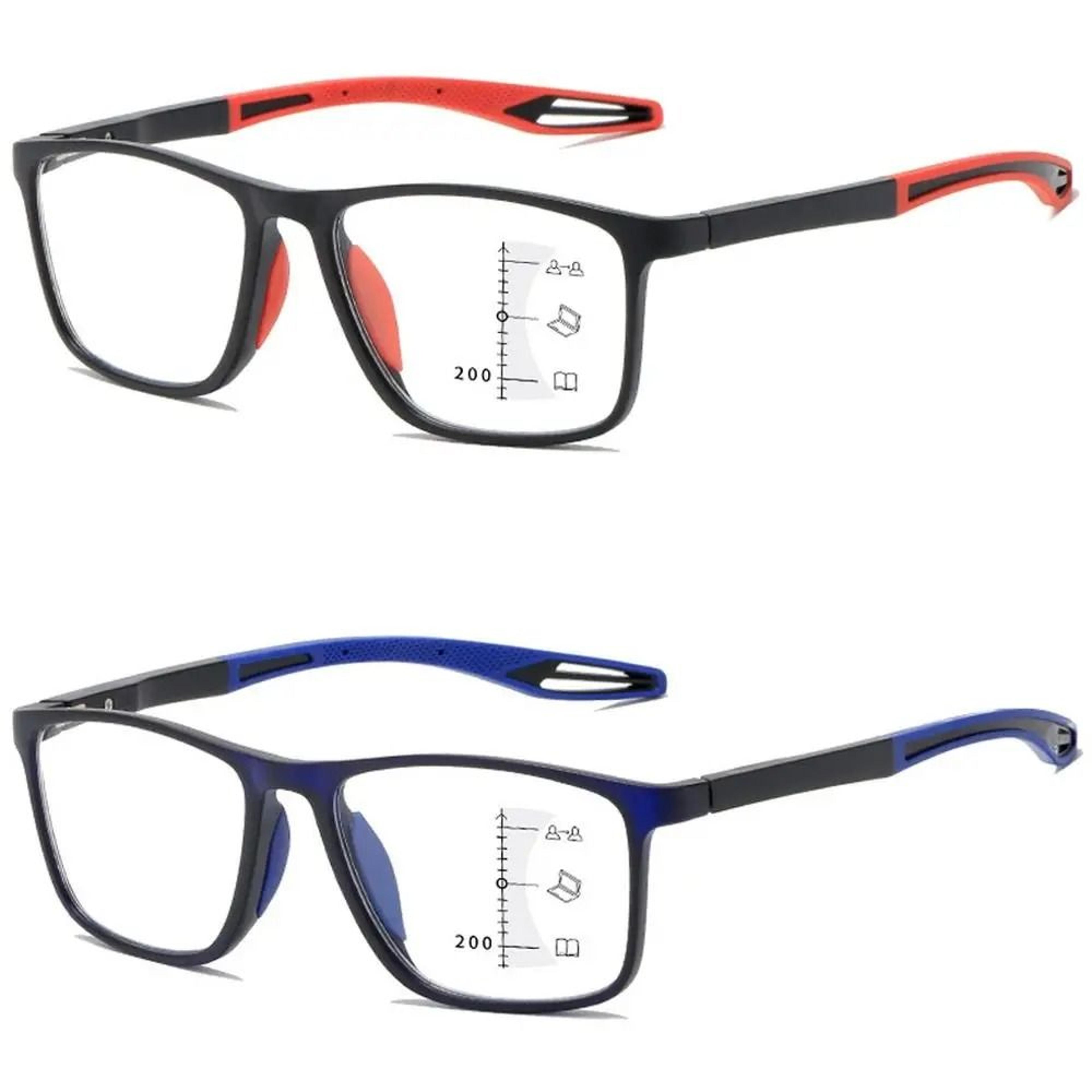 tr90 progressive multifocal reading glasses anti blue light ultralight eyewear