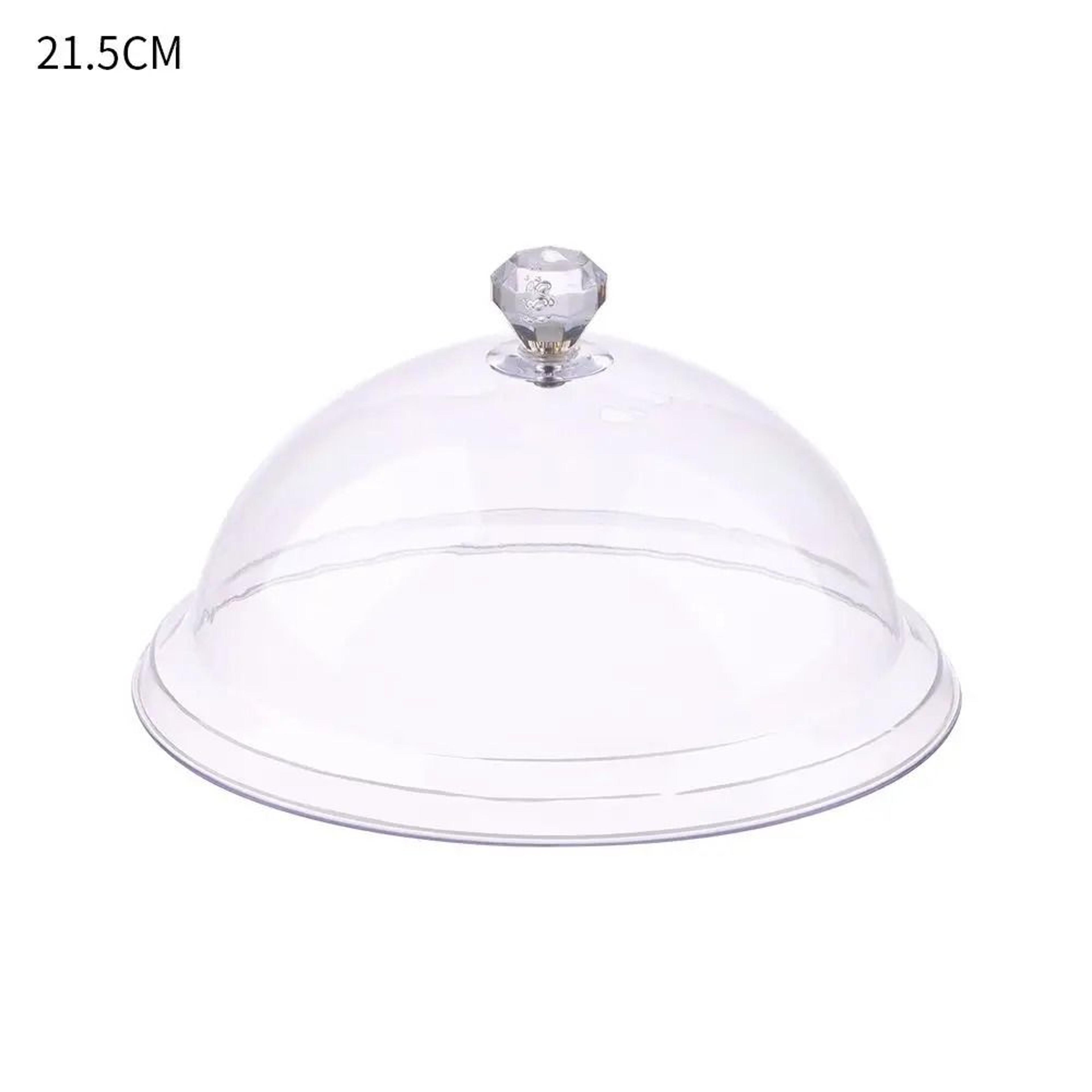 Acrylic Cake Dome Cover Round Dessert Display Food Protector With Lid 7