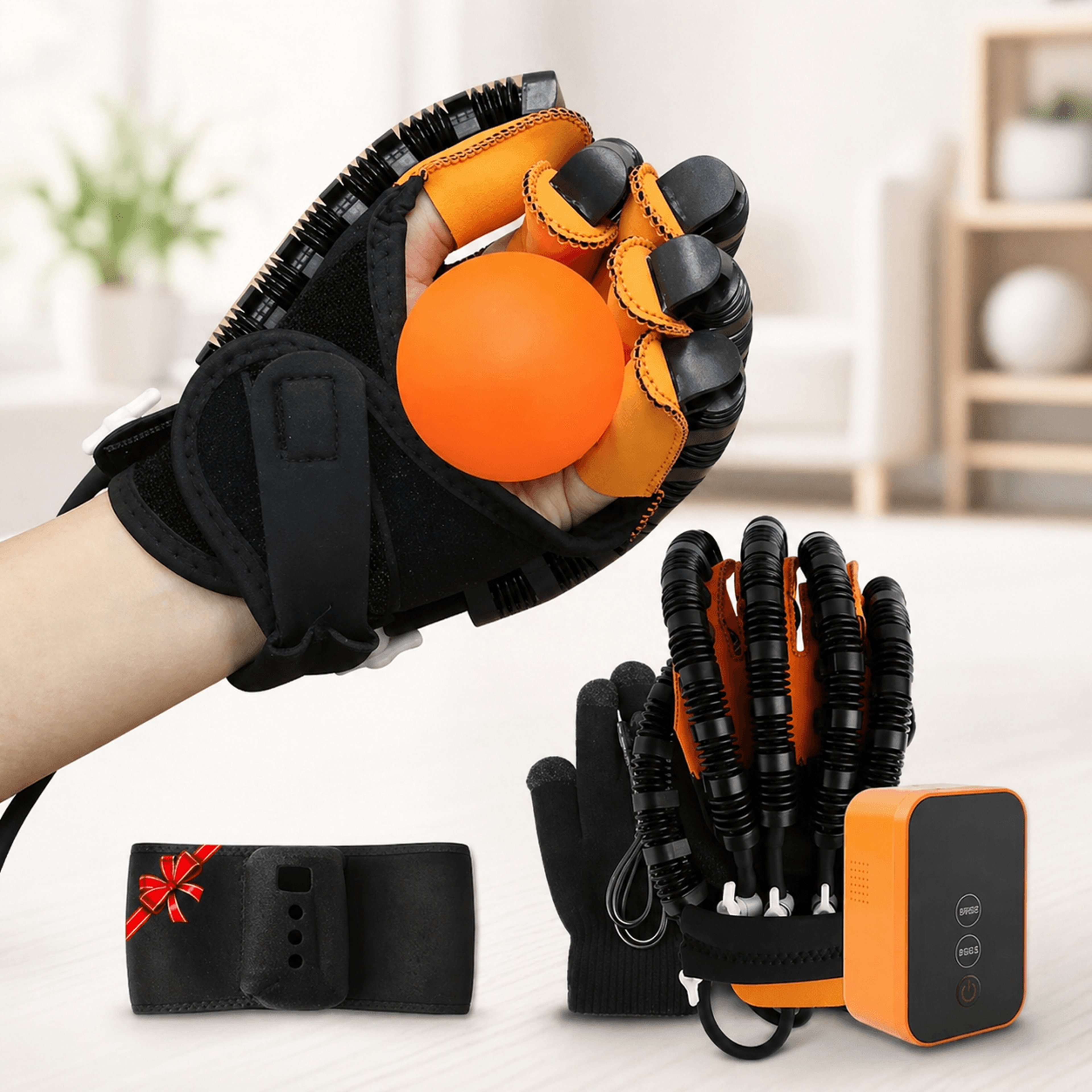 smart rehabilitation robot gloves for stroke recovery, hand therapy & finger massage