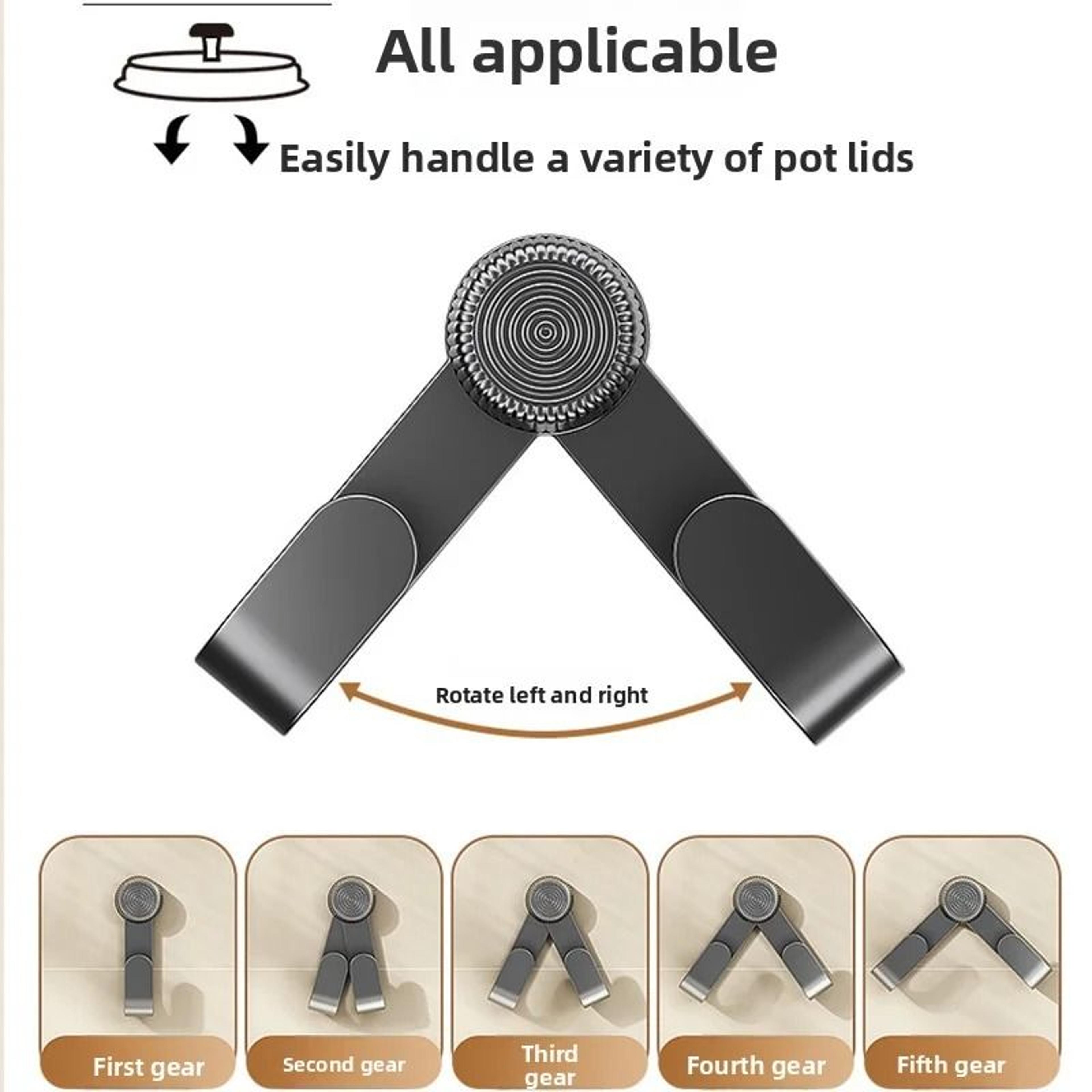 NoDrill Wall Mounted Pot Lid Rack MultiPurpose Cutting Board Holder SpaceSaving Kitchen Organizer 5