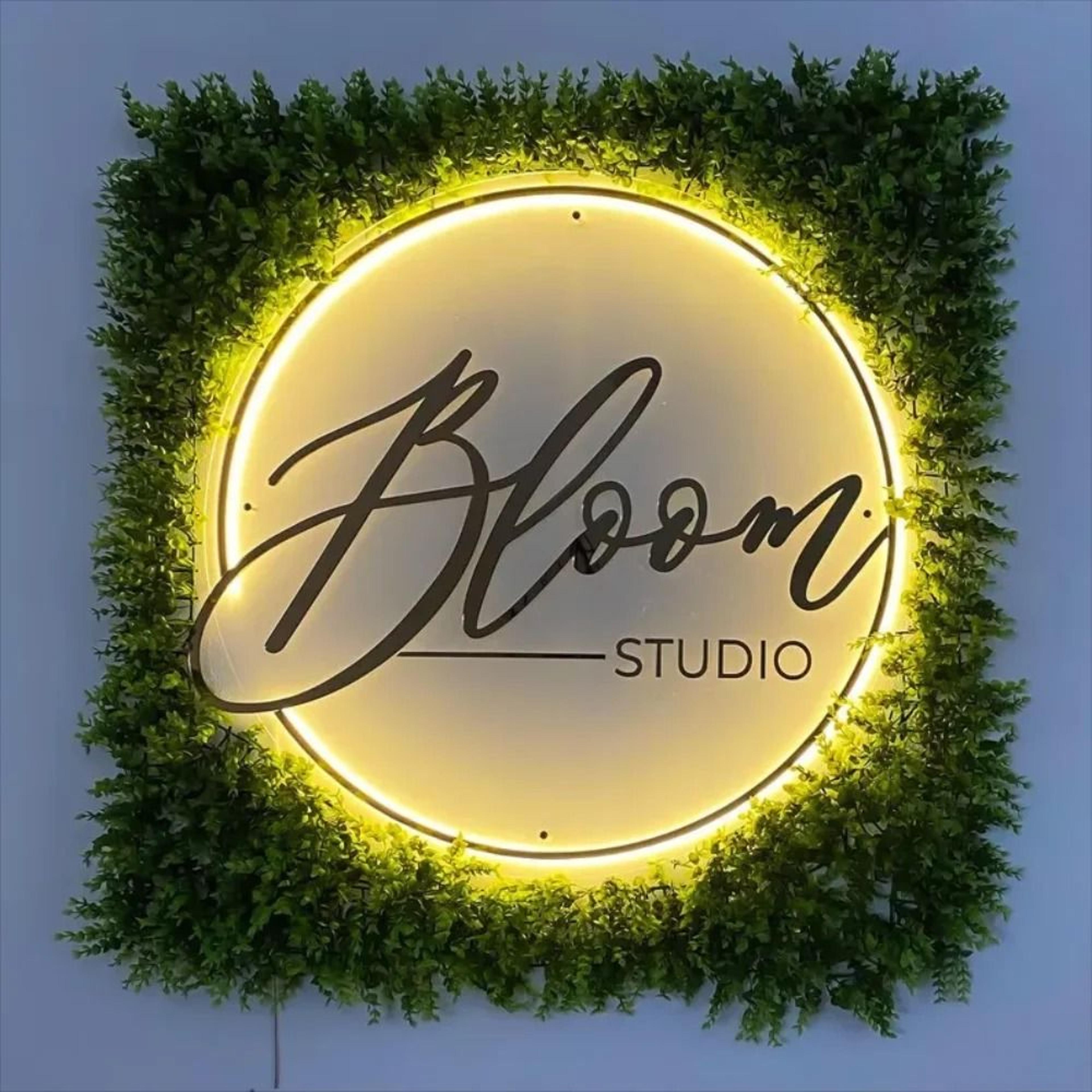 custom led acrylic sign personalized backlit logo for salon, bar, and business display
