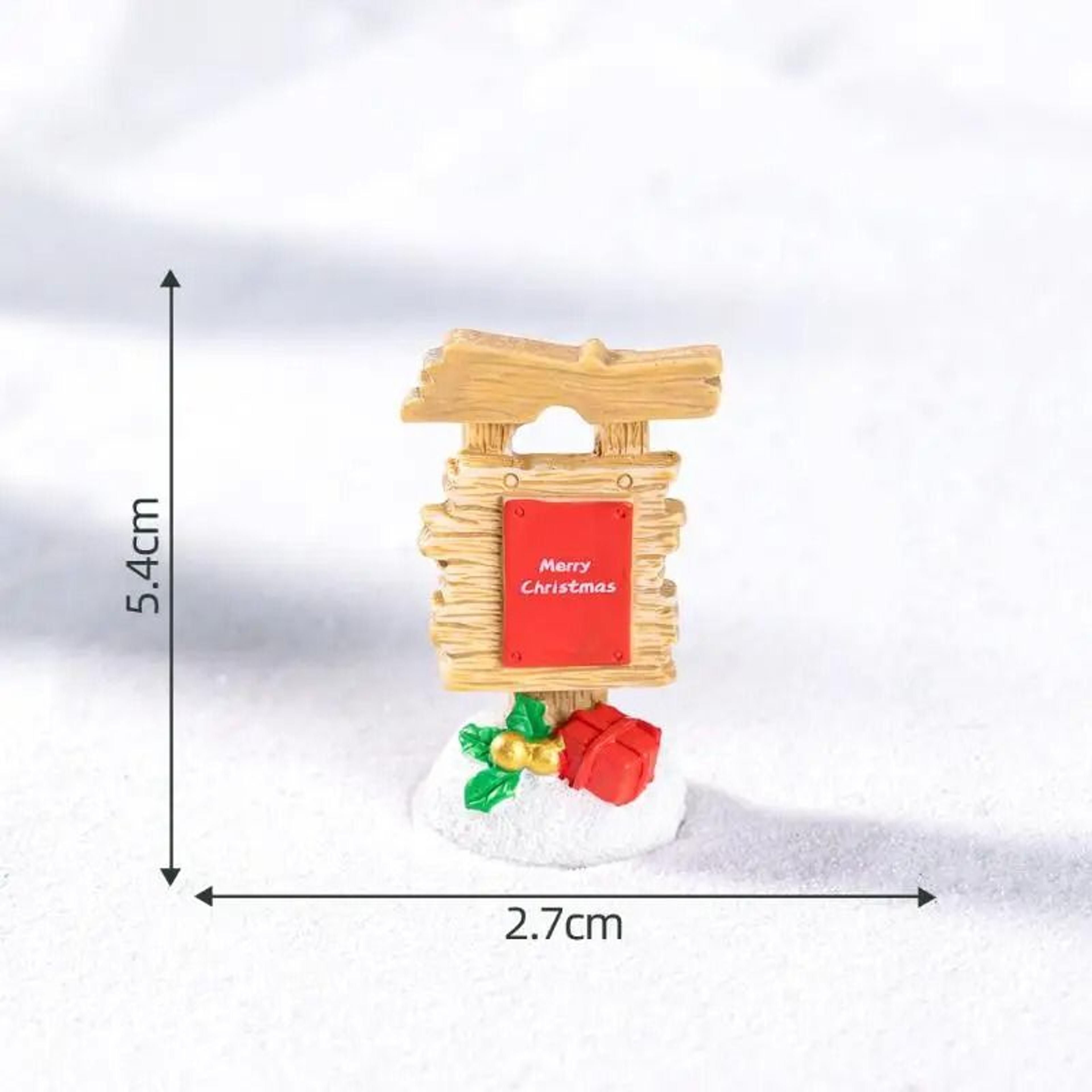 Mini Resin Road Sign Fairy Garden Decor DIY Micro Landscape Dollhouse Ornament 8