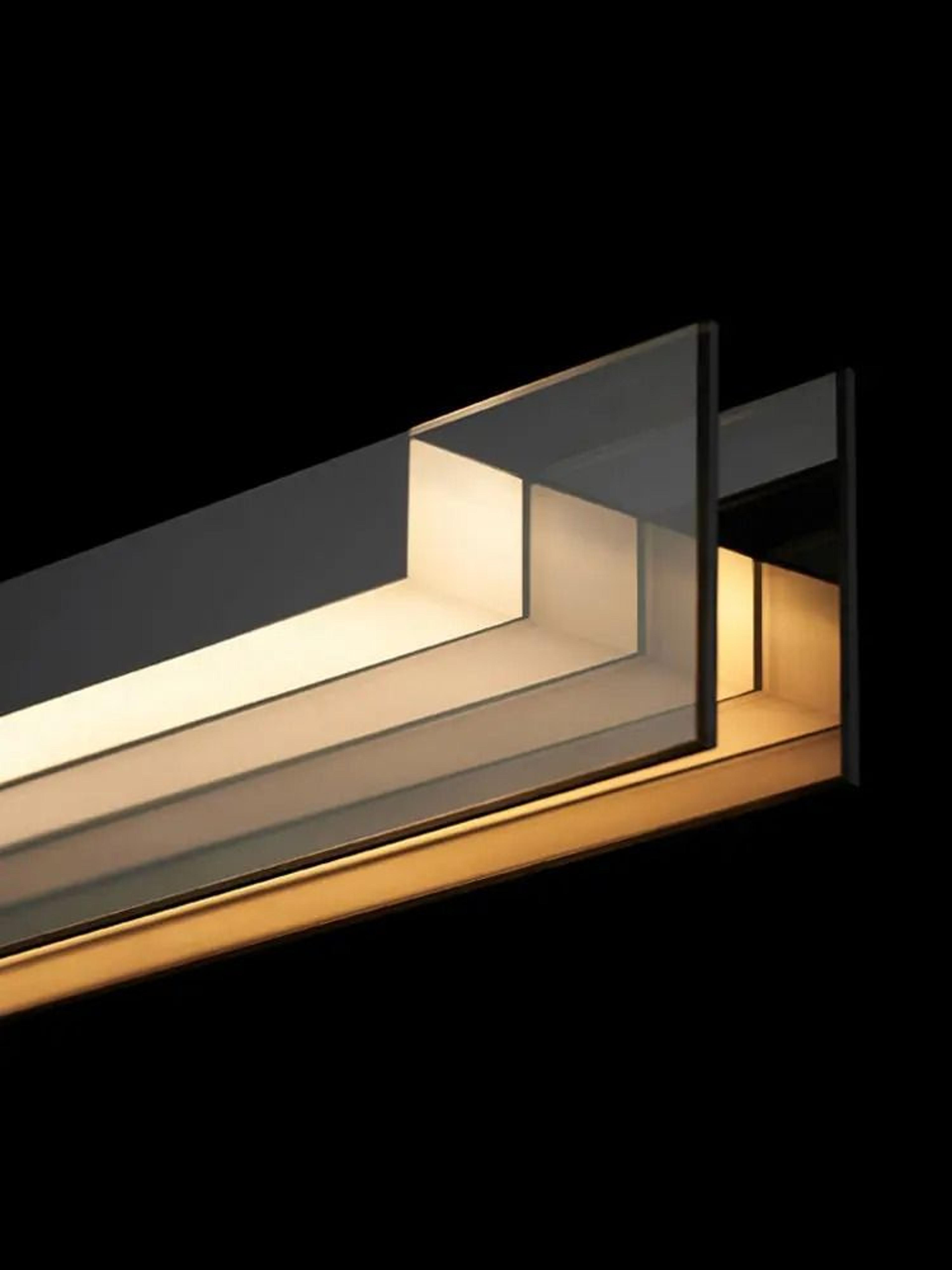Modern Linear Glass Pendant Light Bar For Dining Table And Kitchen Island Ceiling Lighting 4