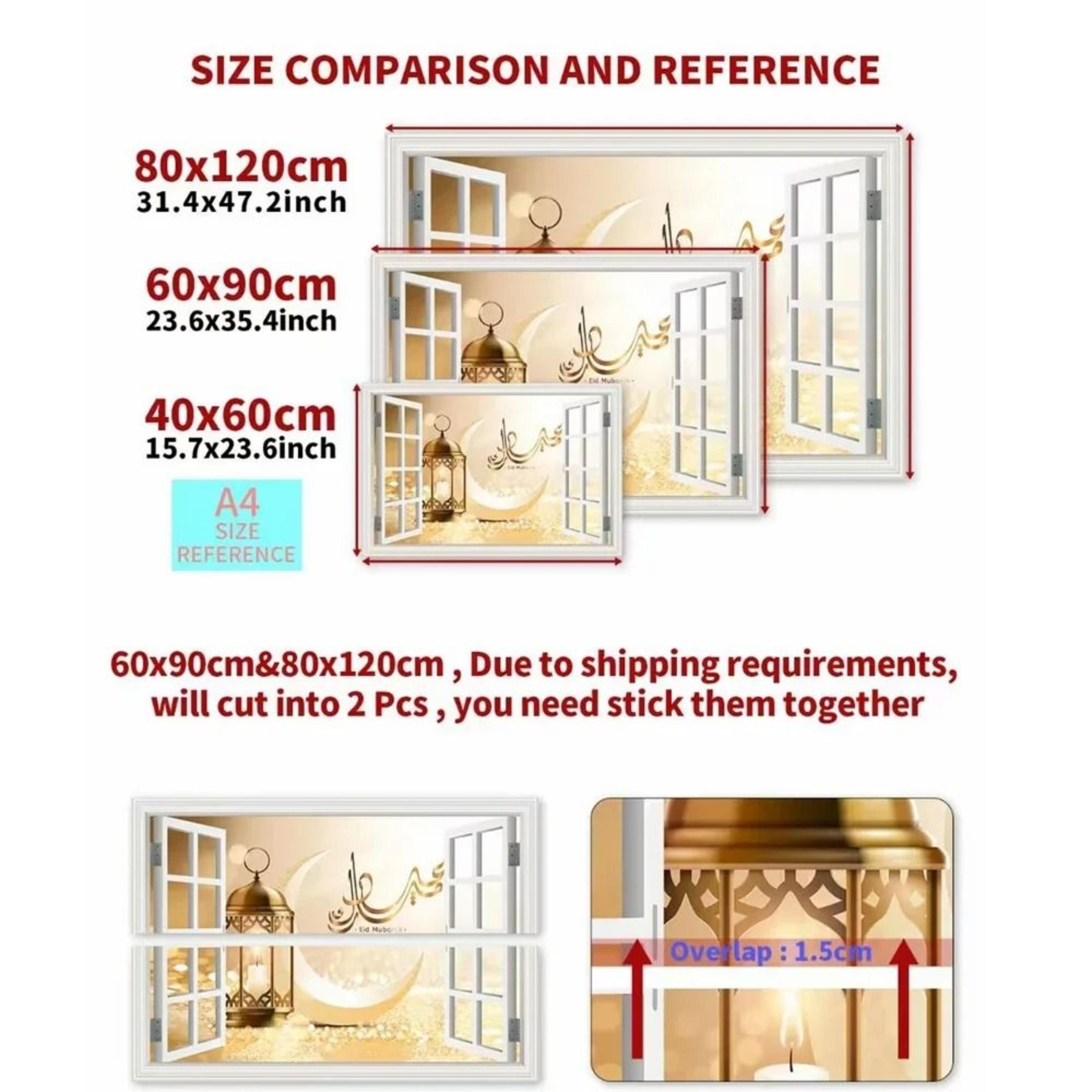 OceanView 3D Window Wall Sticker Beach Scene Vinyl Decor 6