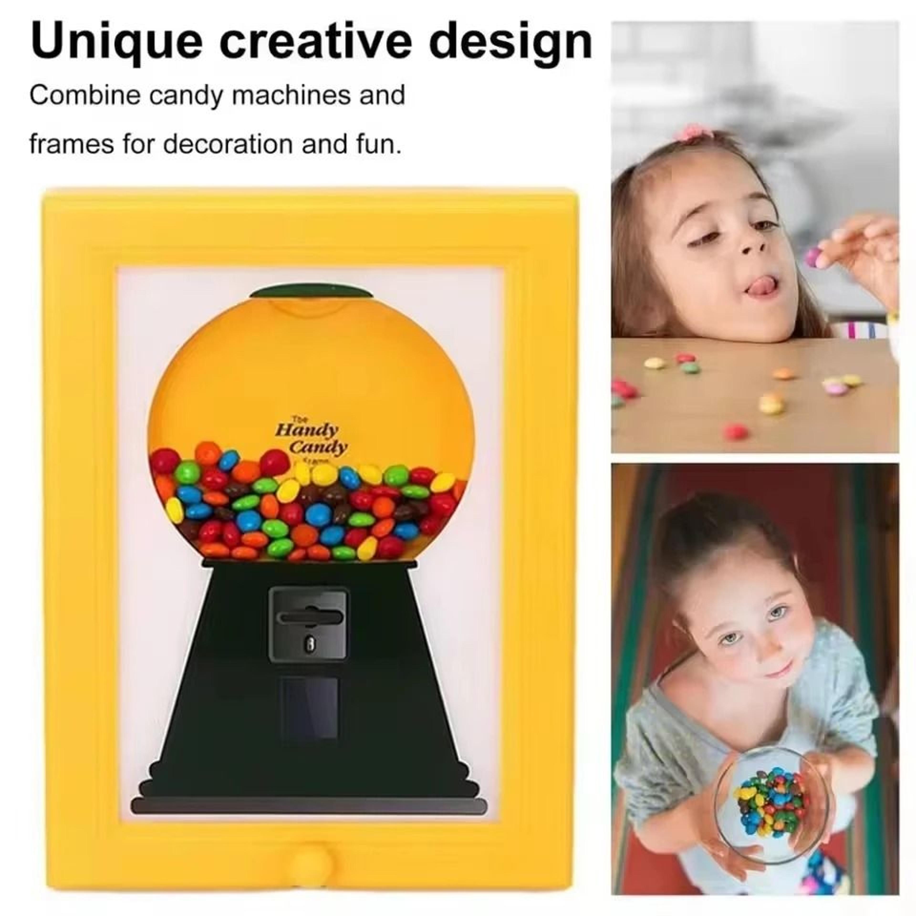 Creative Candy Dispenser Photo Frame Storage Rack For Home Decor 0
