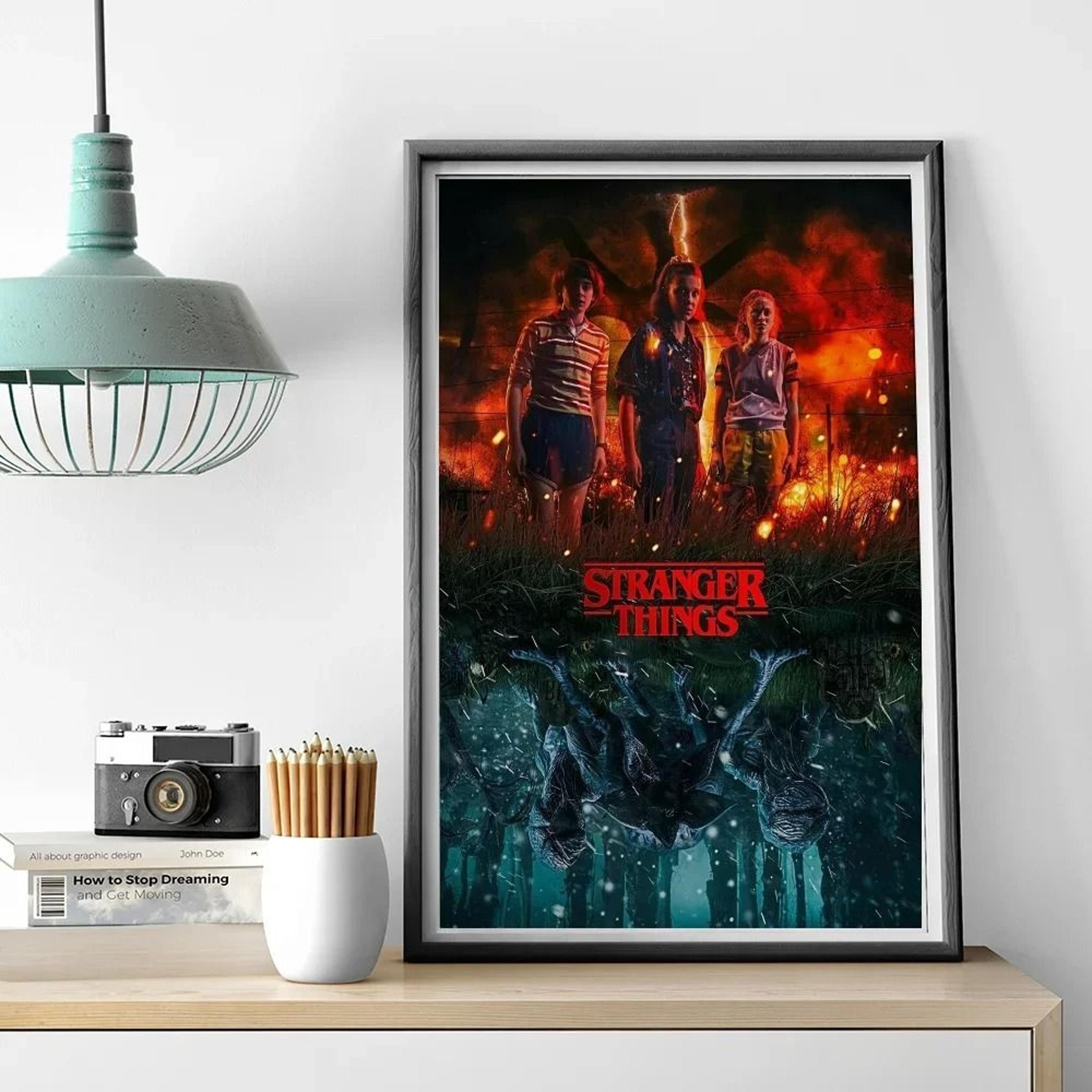 Stranger Things Retro Canvas Poster Vintage TV Series Wall Art Decor 14