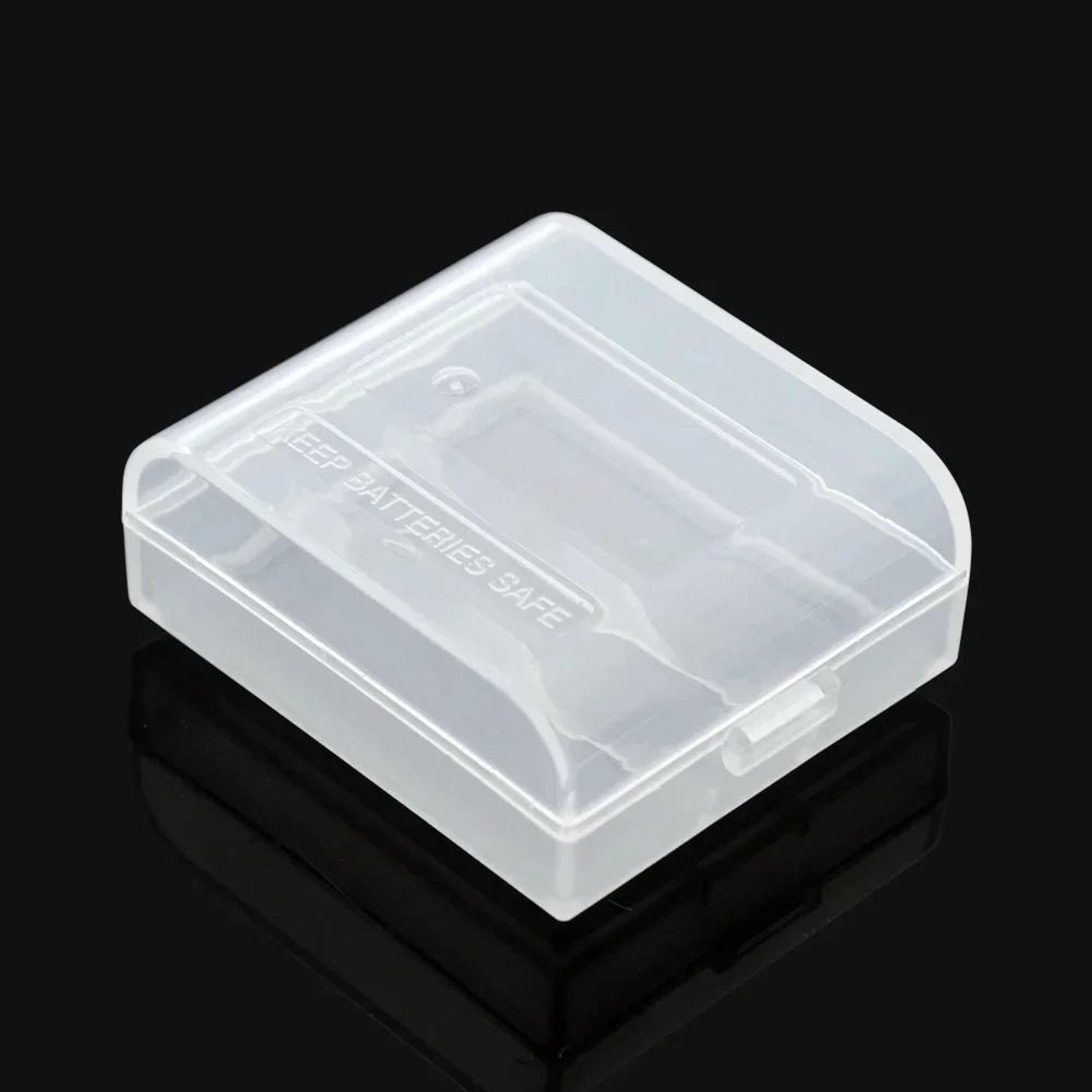 Compact 2 Slot CR123A And 16340 Battery Storage Case With Clear Protective Design 1