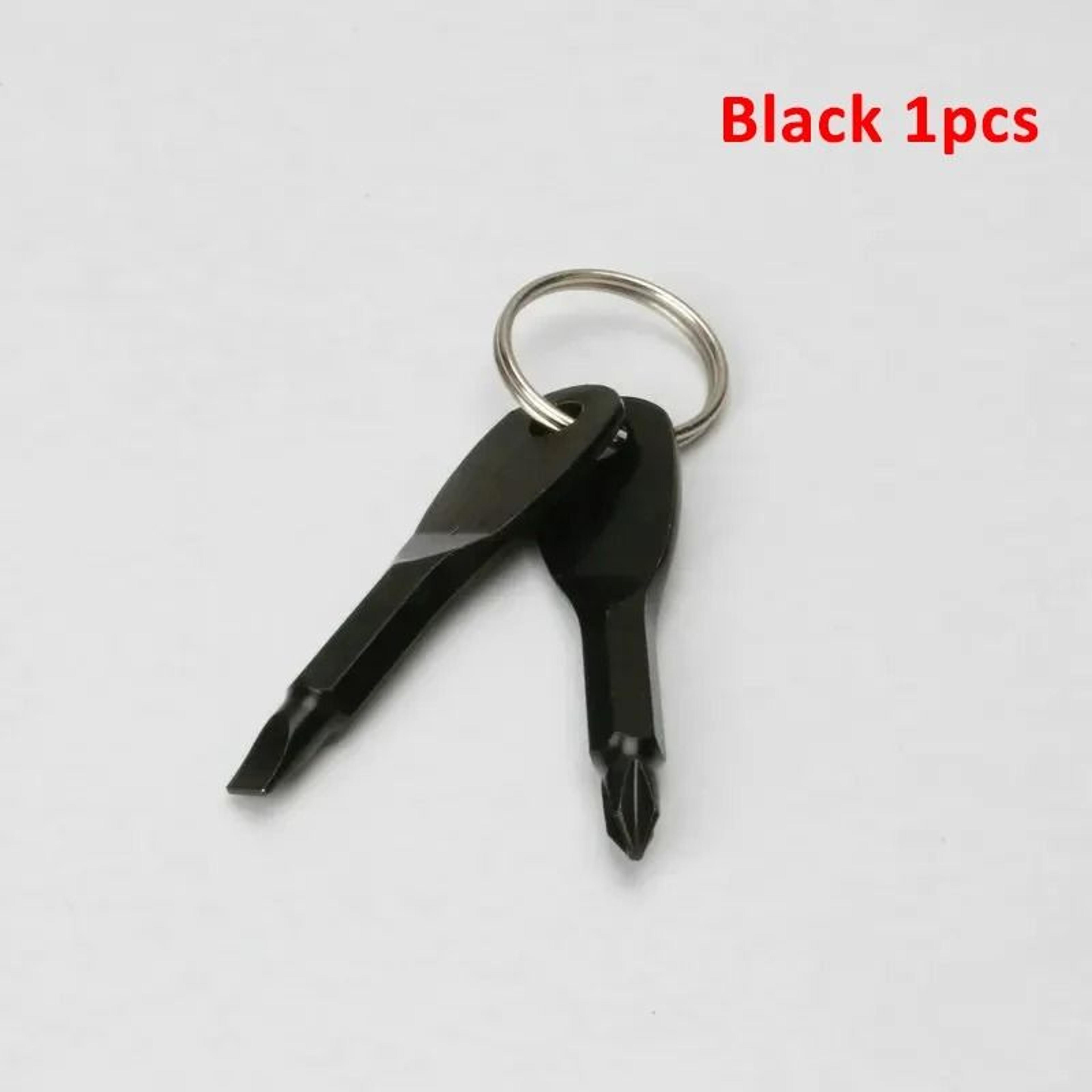 Multifunction Keychain Screwdriver Tool With Safety Cone And EDC Utility Design 7