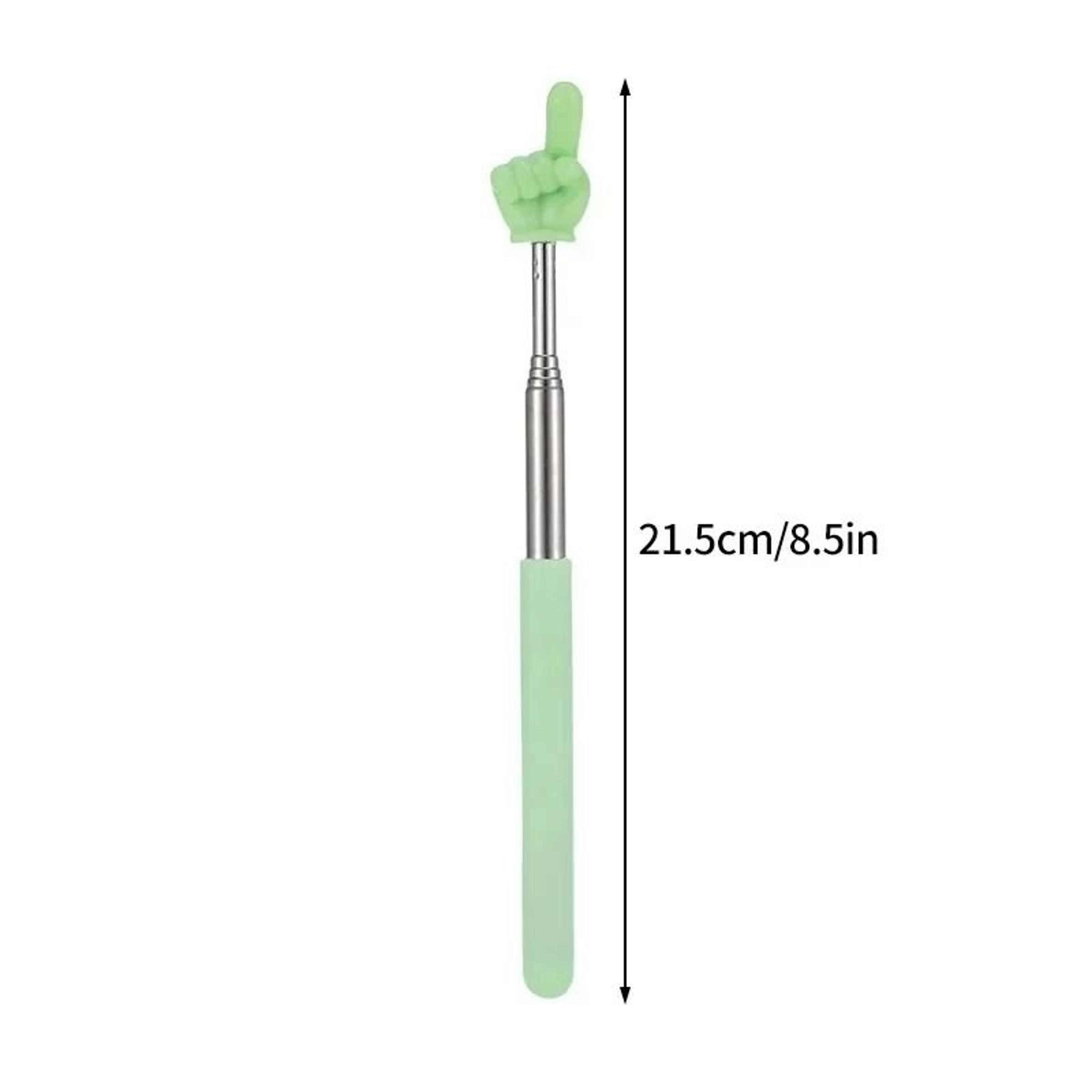 Telescopic Stainless Steel Teaching Pointer With Finger Tip Design For Classroom And Presentation 12