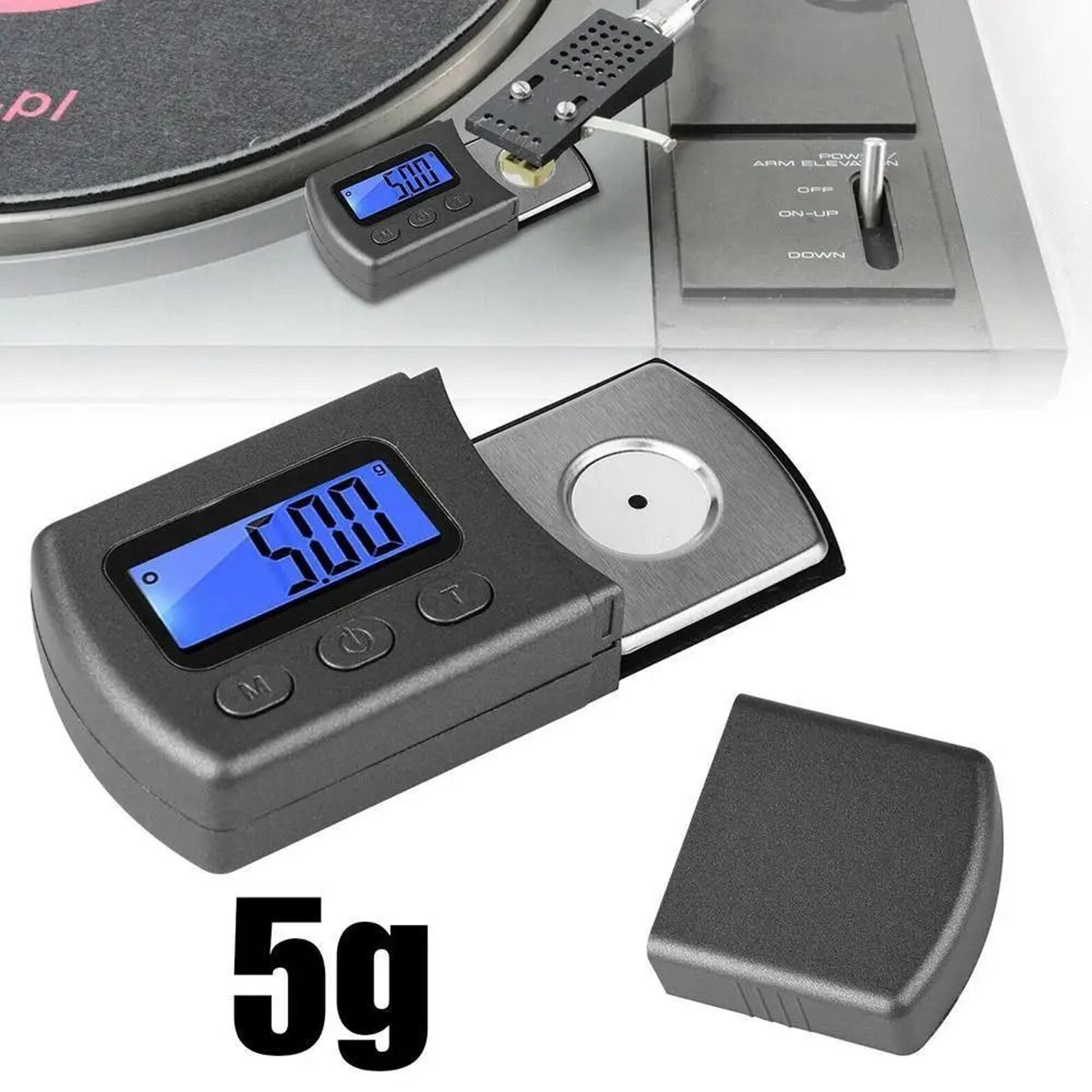Digital Turntable Stylus Force Gauge LCD Precision Needle Pressure Scale 0