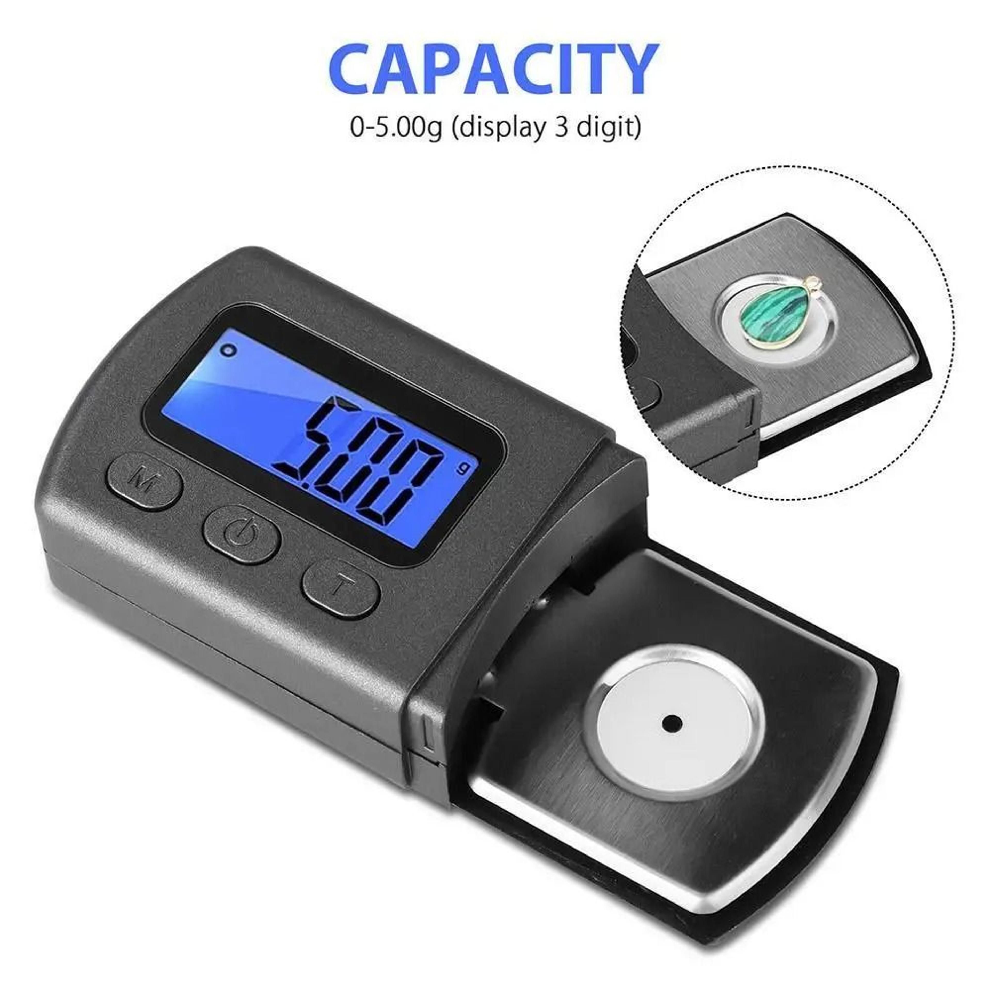 Digital Turntable Stylus Force Gauge LCD Precision Needle Pressure Scale 2