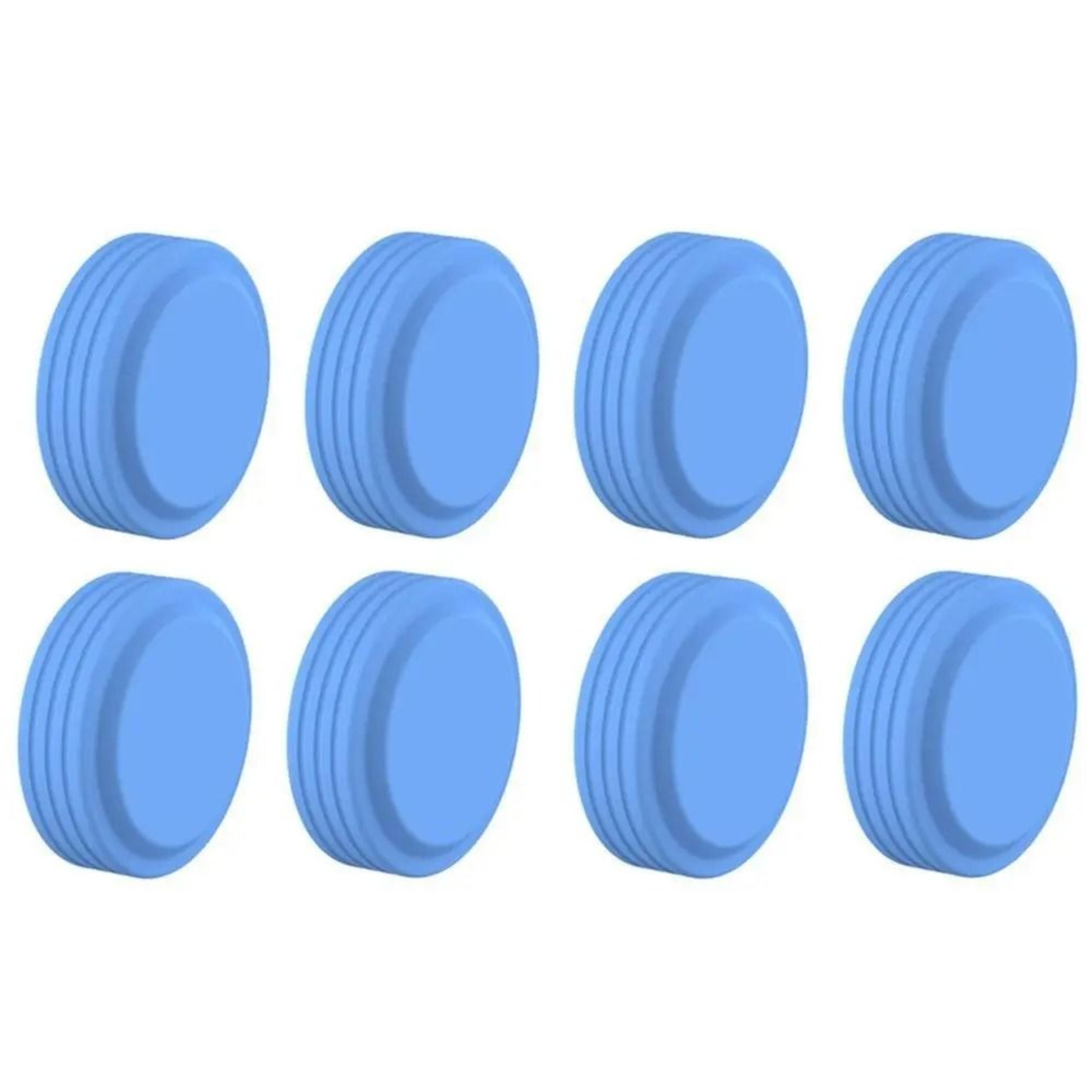 8pcs Silicone Luggage Wheel Protector Rings For Quiet And Smooth Travel 8