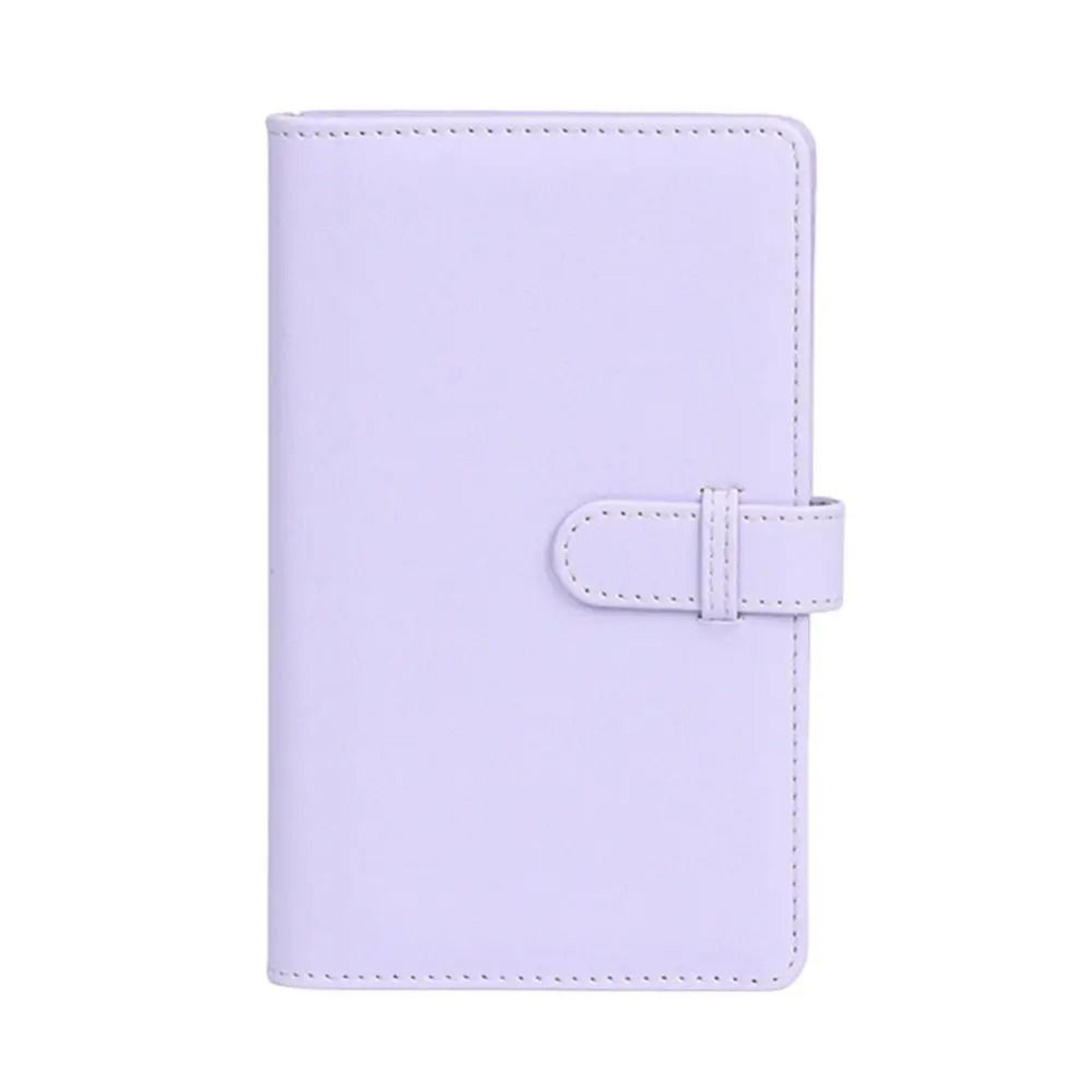 PU Leather Photo Paper Storage 3 Inch 108 Pockets Film Camera Photo Album For Fujifilm Instax Mini  8