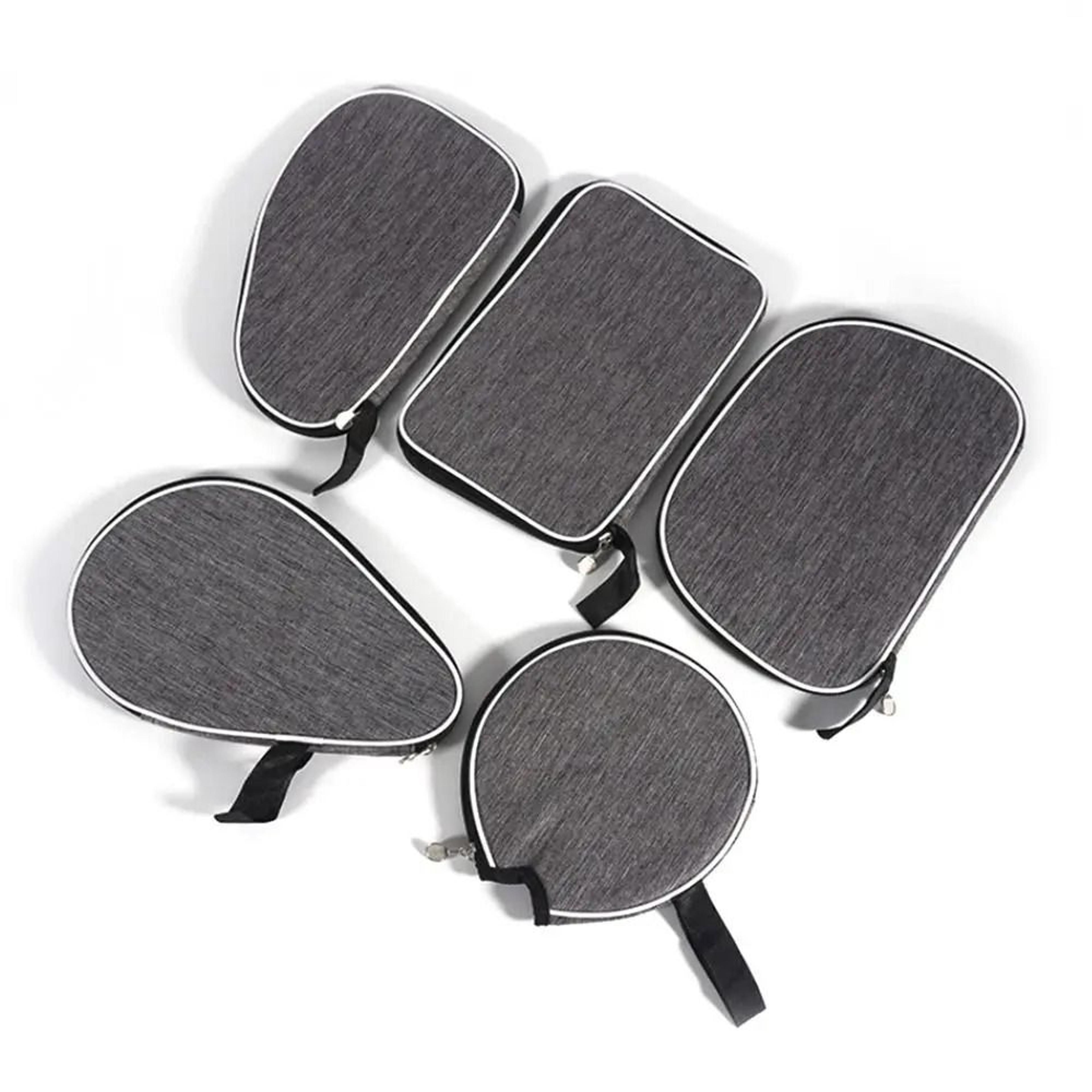 Portable Table Tennis Paddle Case Bag With Belt For Single Racket 0