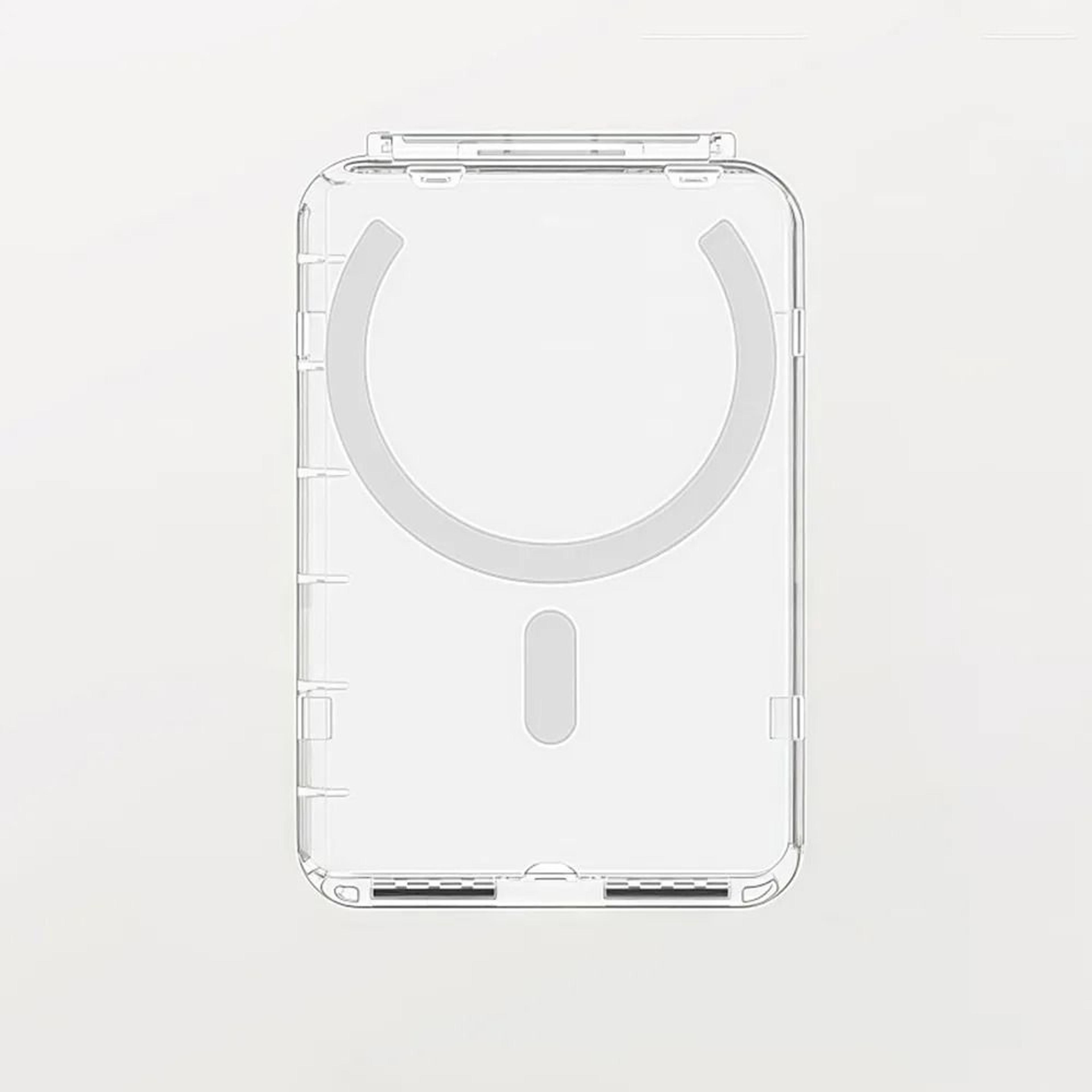 Transparent MagSafe Card Holder Wallet With Stand For IPhone 171615141312 6