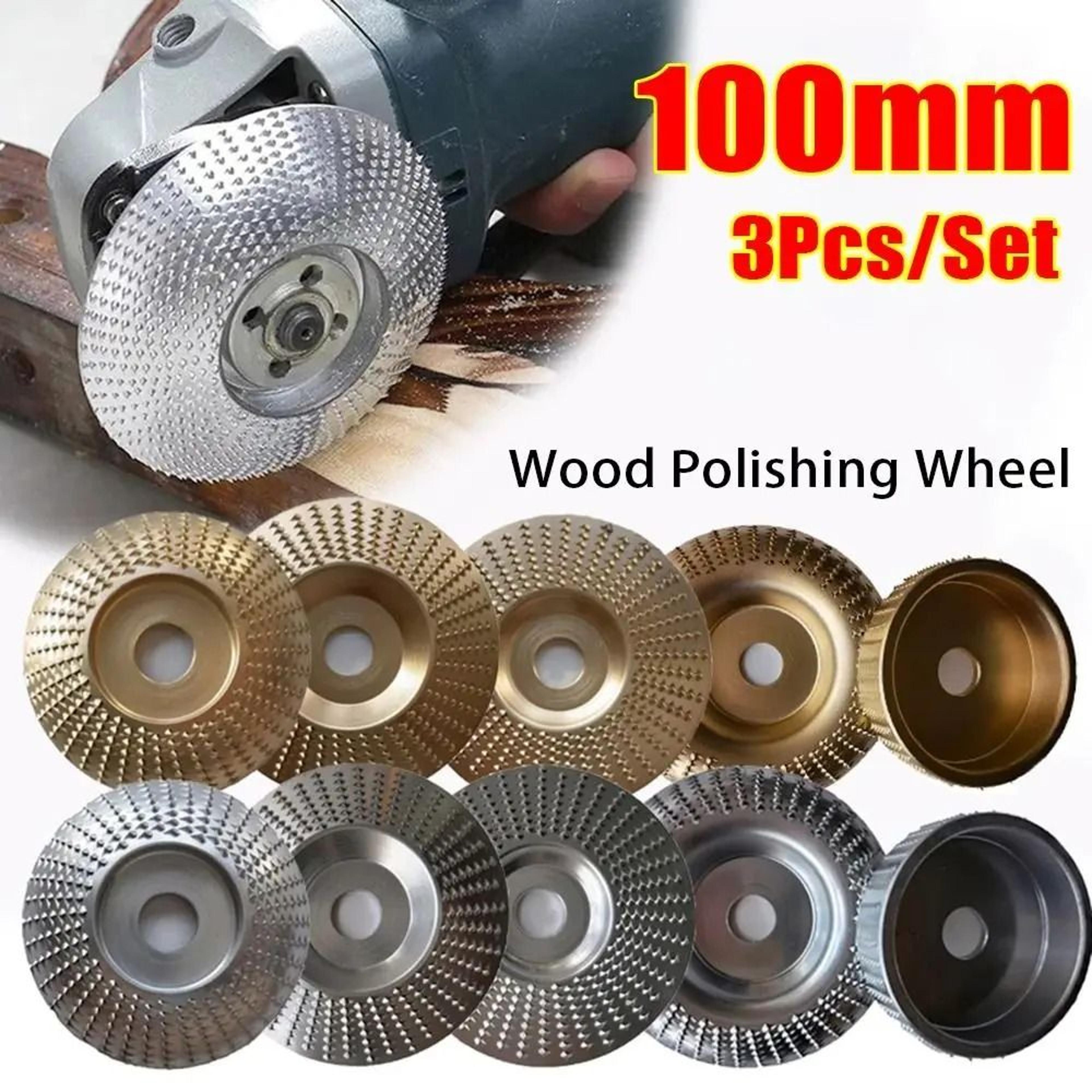Wood Grinding Wheel Disc Set For Angle Grinder Wood Carving  Sanding 0