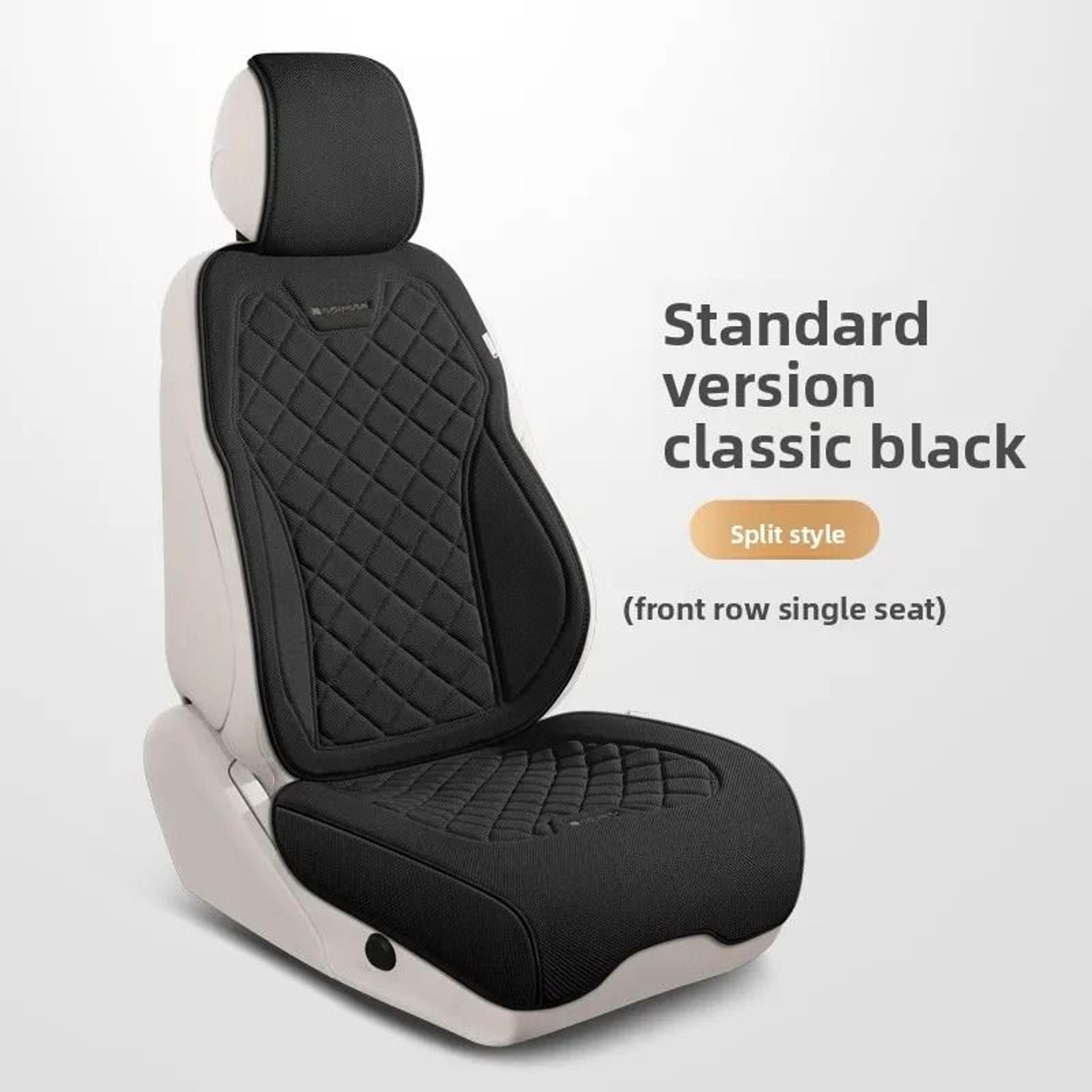 Luxury Linen Car Seat Cover Set For SUVs  Sedans 6