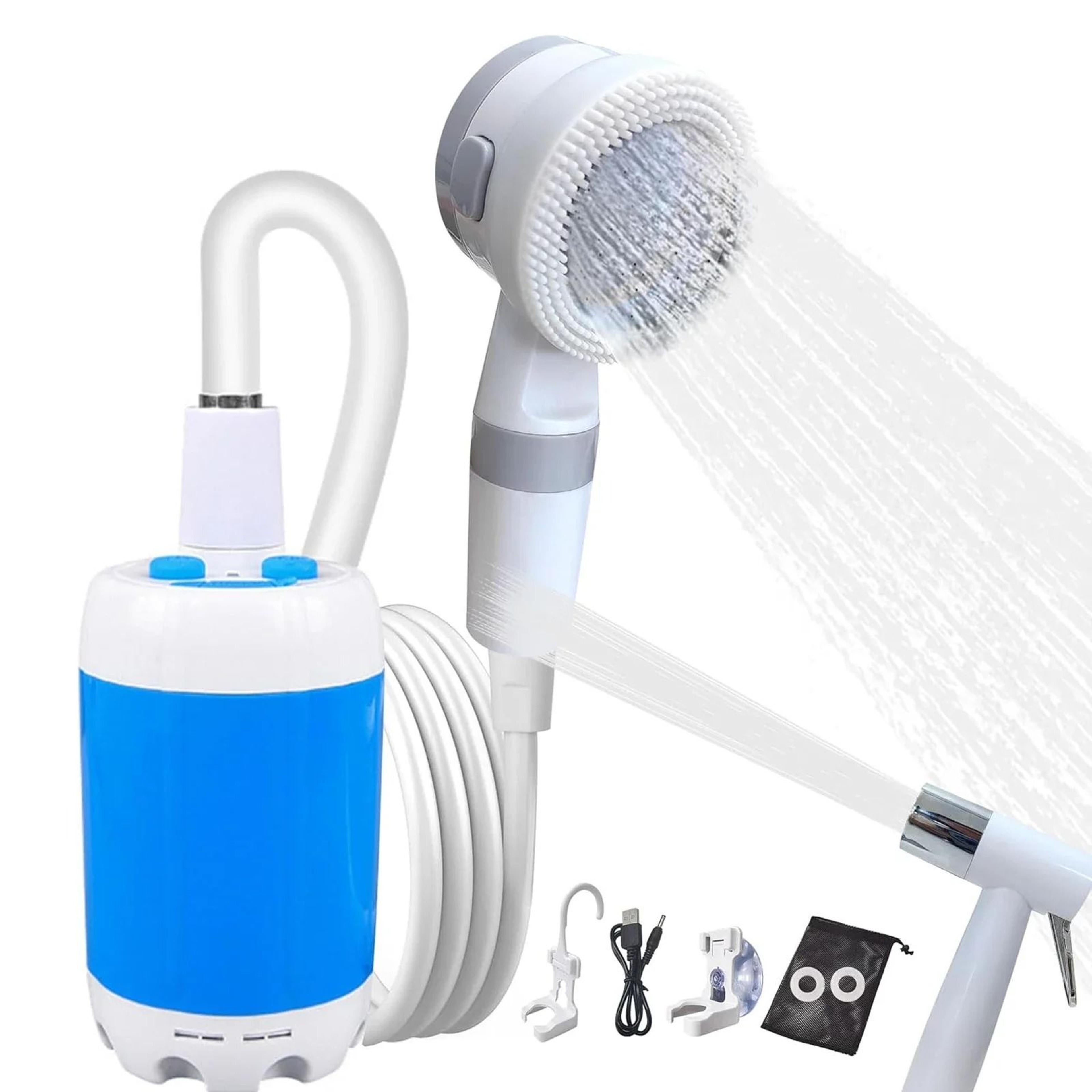 Portable Rechargeable Outdoor Shower For Pet Bathing Car Washing  Camping 6