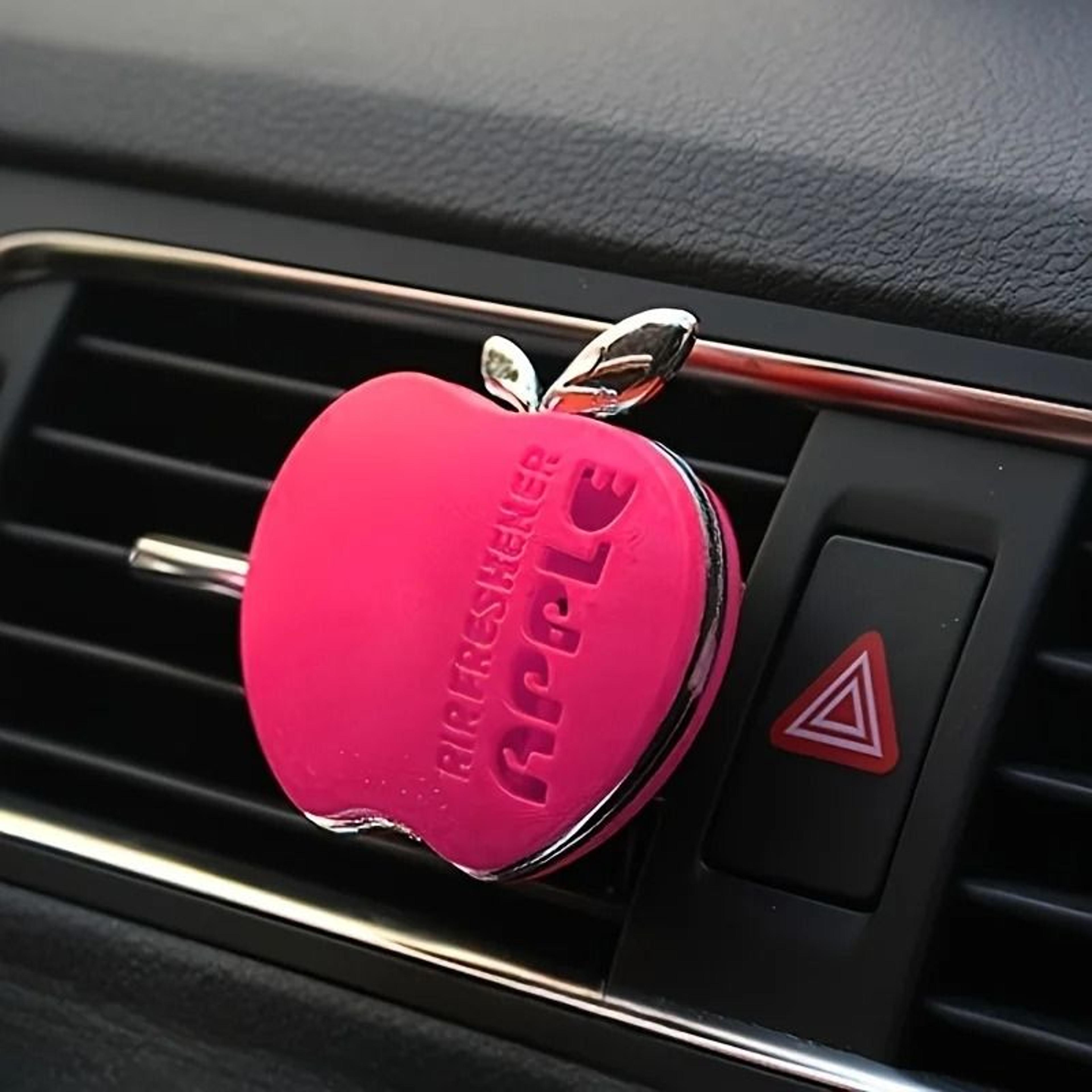 apple blossom floral car vent air freshener clip