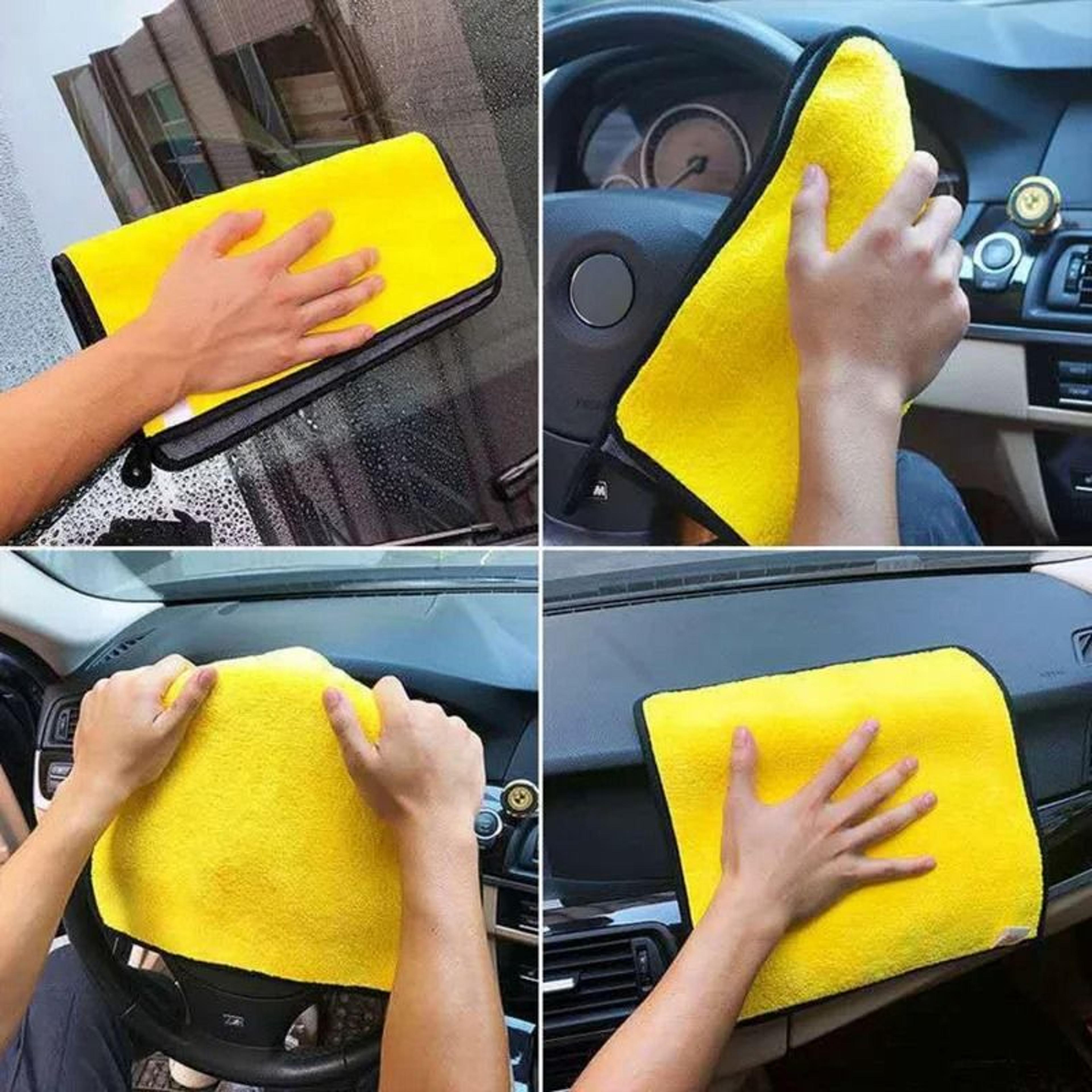 Ultra Absorbent Microfiber Car Wash Drying Towels Set 2