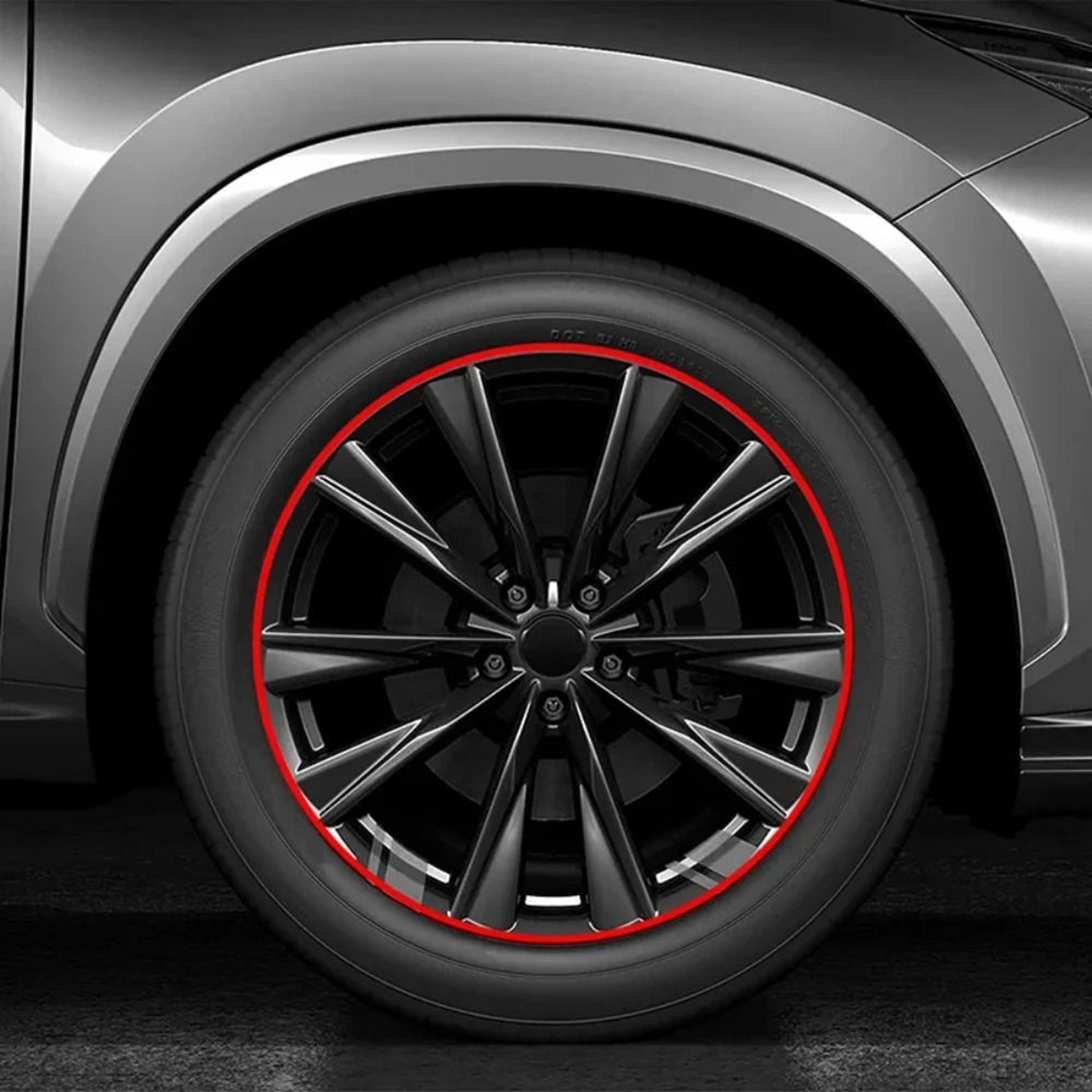 Universal 8M Car Rim Protector Strip Wheel Edge Guard 4