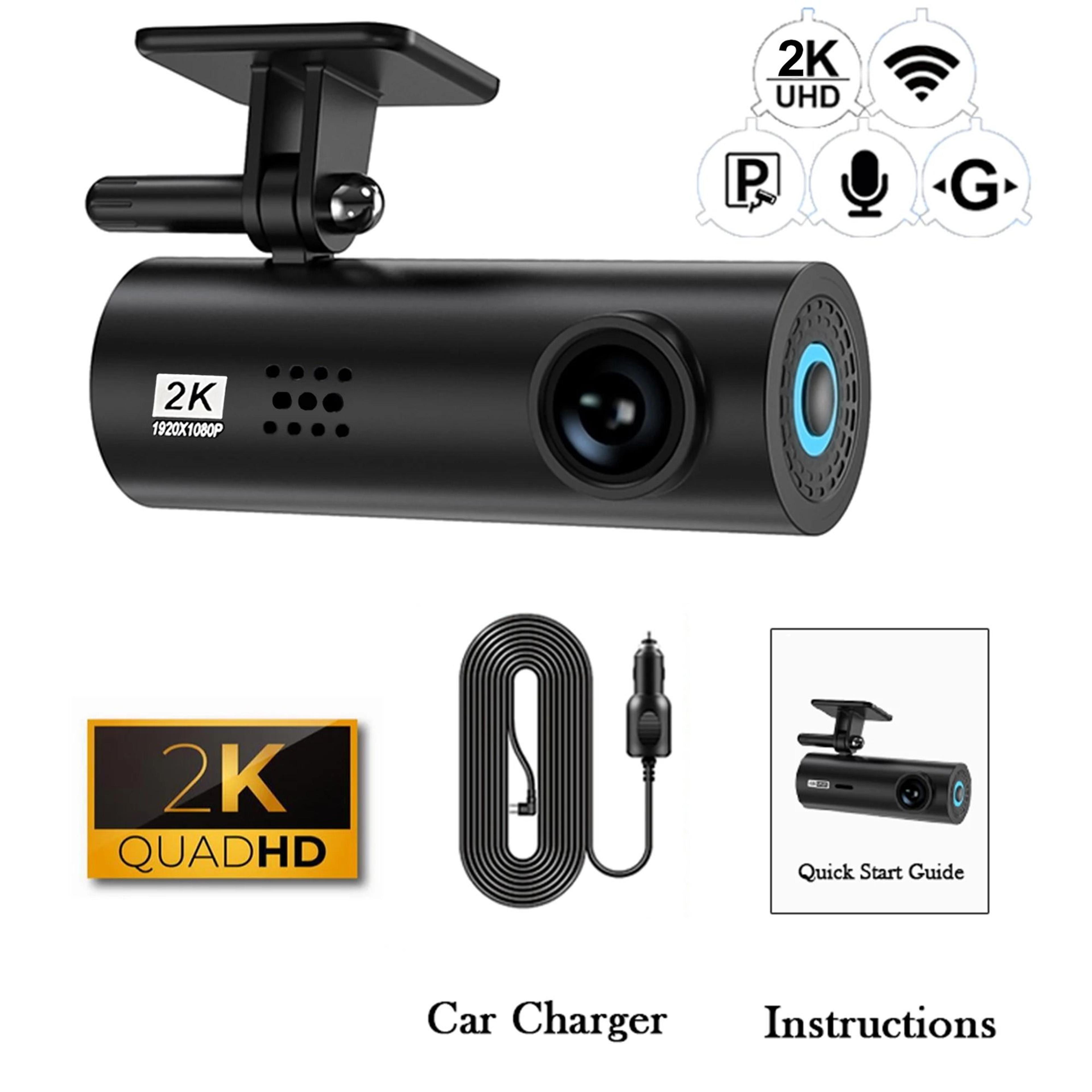 4K WiFi Mini Dash Cam With 24H Parking Monitor For Cars 6