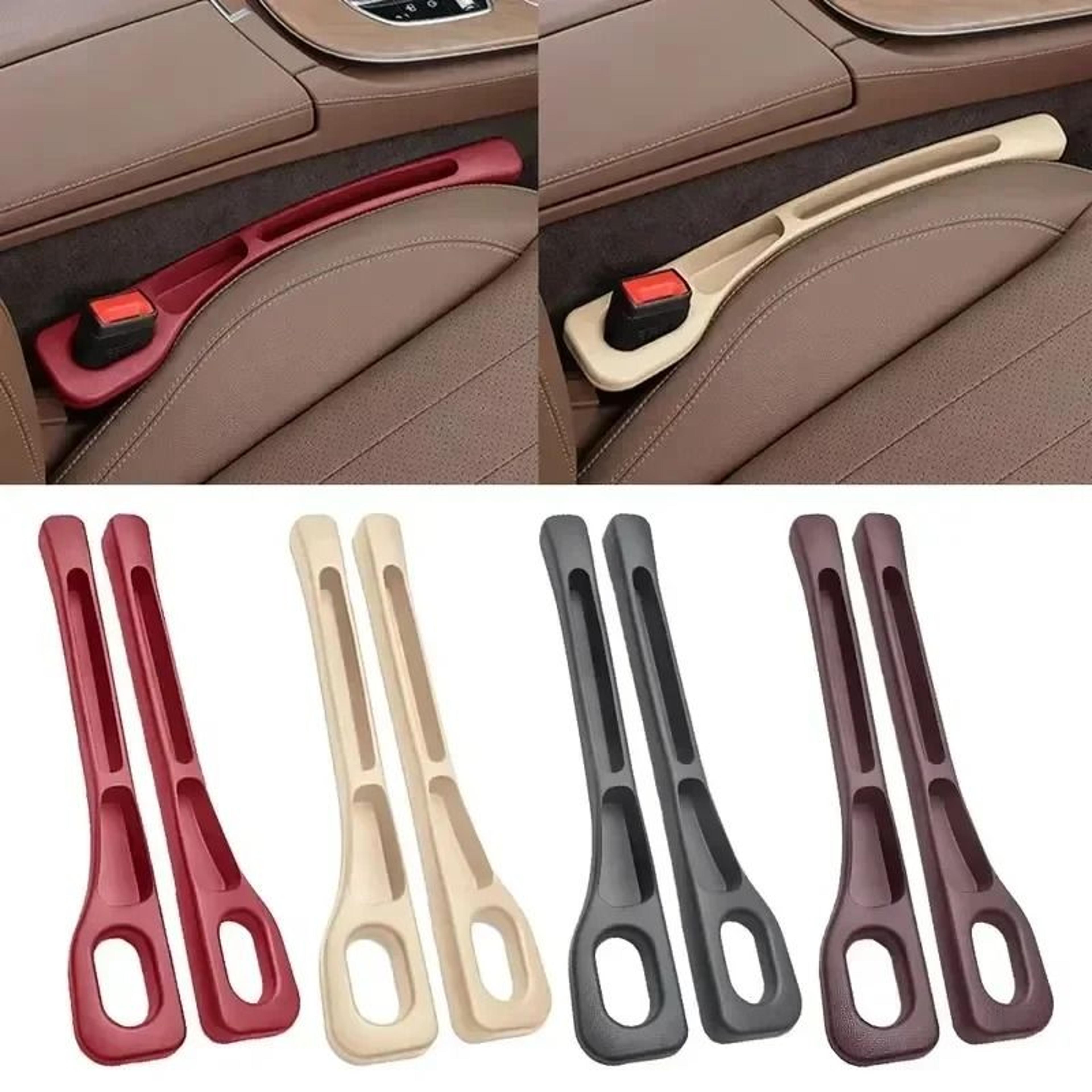2pcs car seat gap organizer and seat crevice storage box set