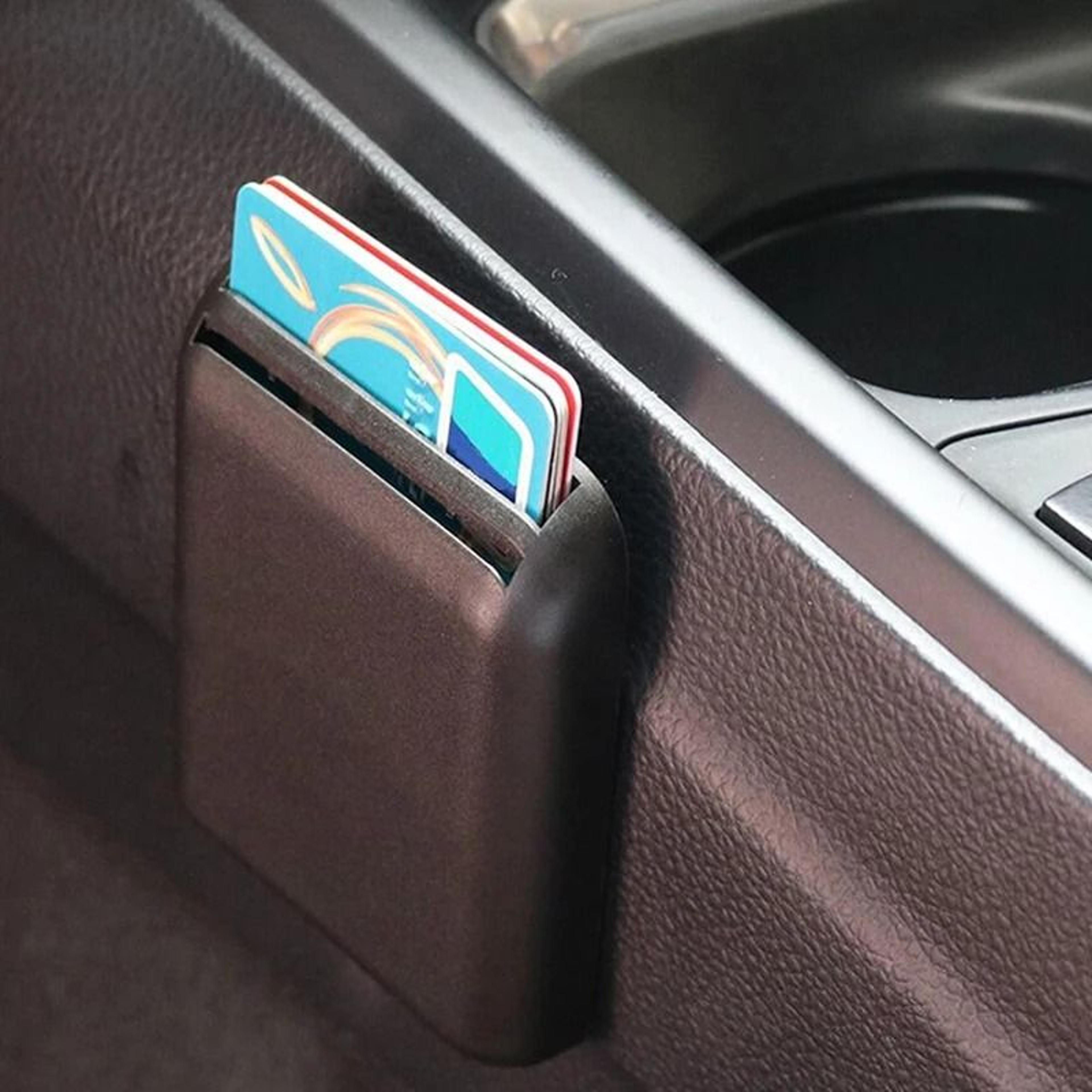 Multifunction Car Seat Crevice Organizer Storage Box With Card  Ticket Holder 2