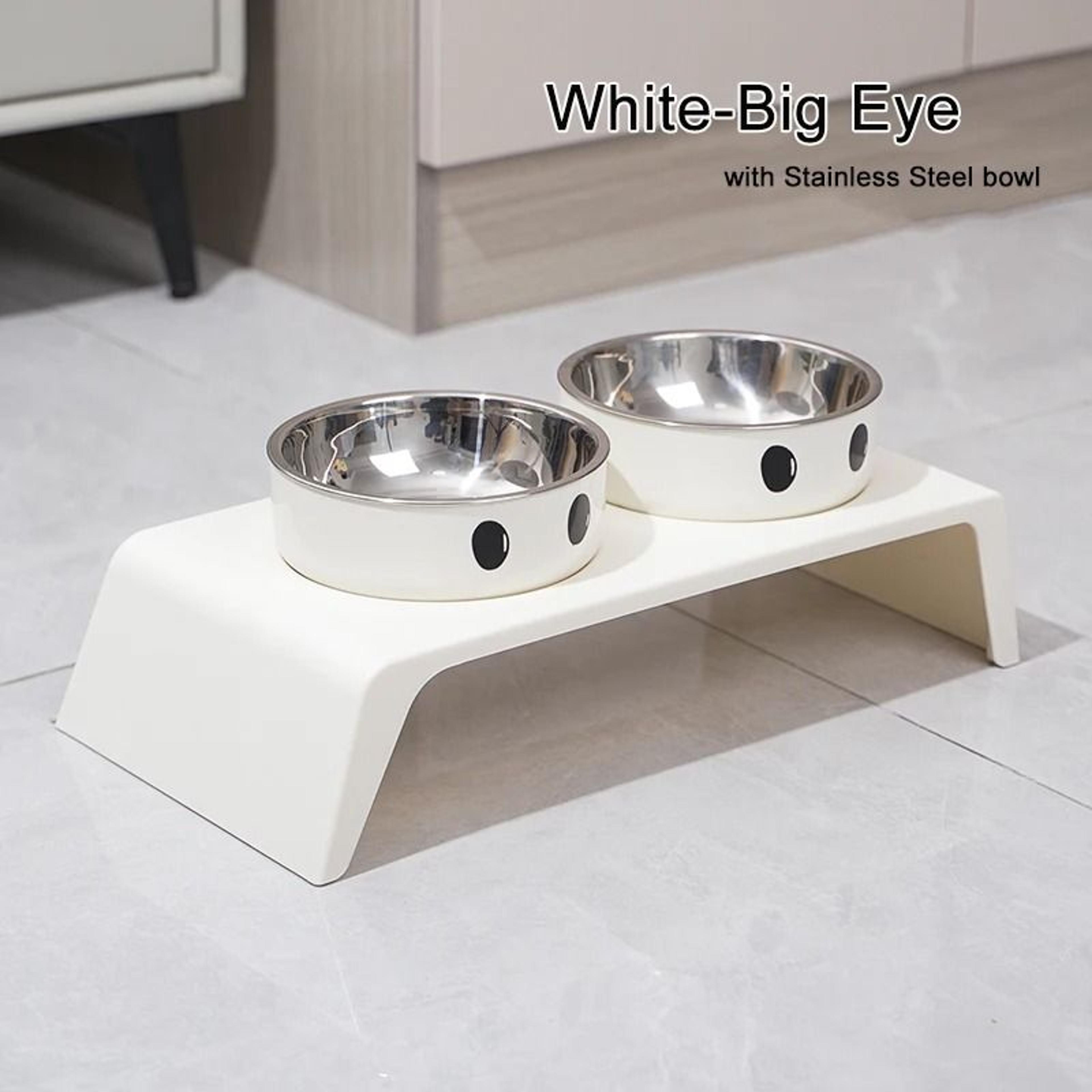 Elevated Adjustable Raised Dog Feeder With Double Stainless Steel Bowls For Small Medium  Large Pet 9