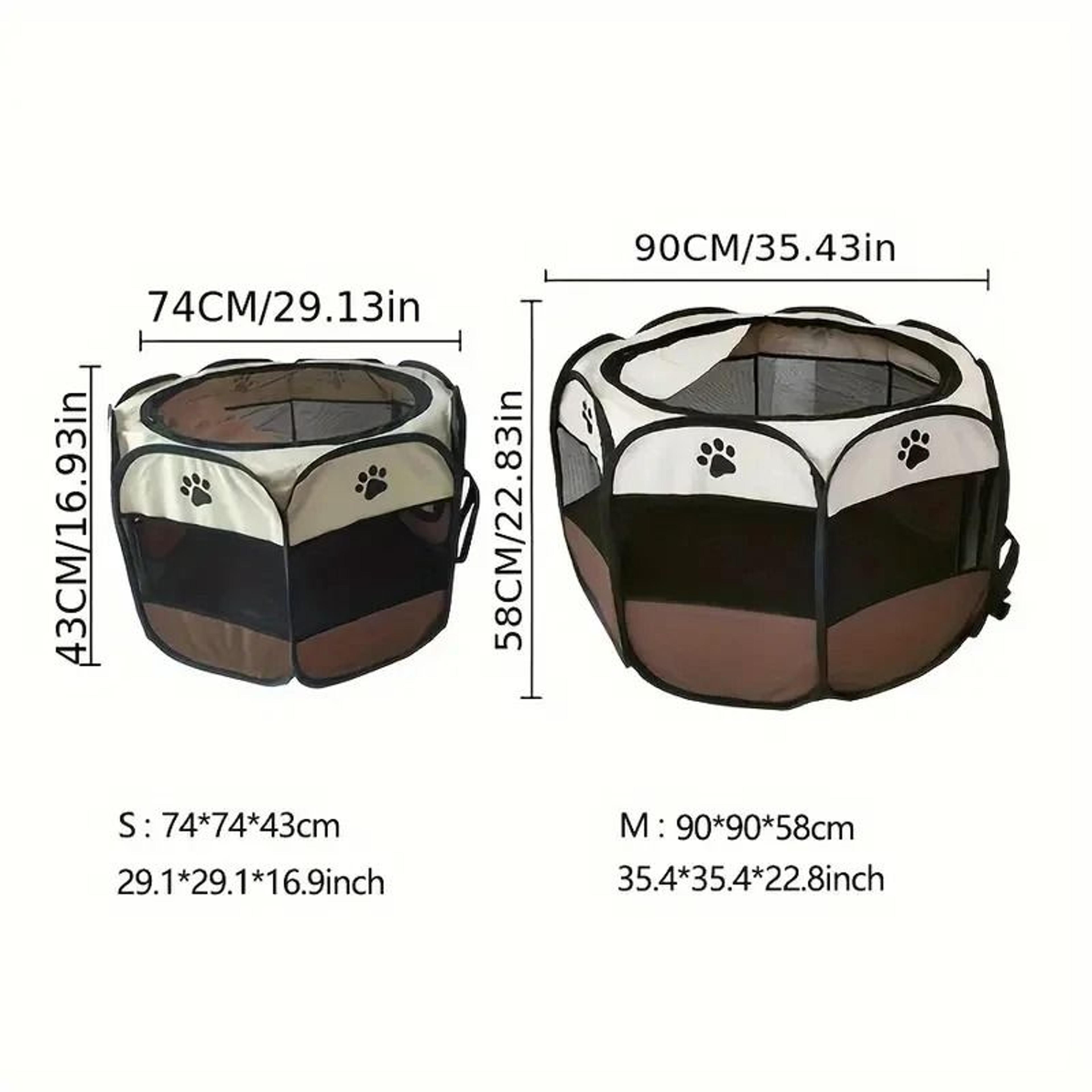 Foldable Waterproof Octagonal Pet Tent Playpen For Cats  Dogs 3