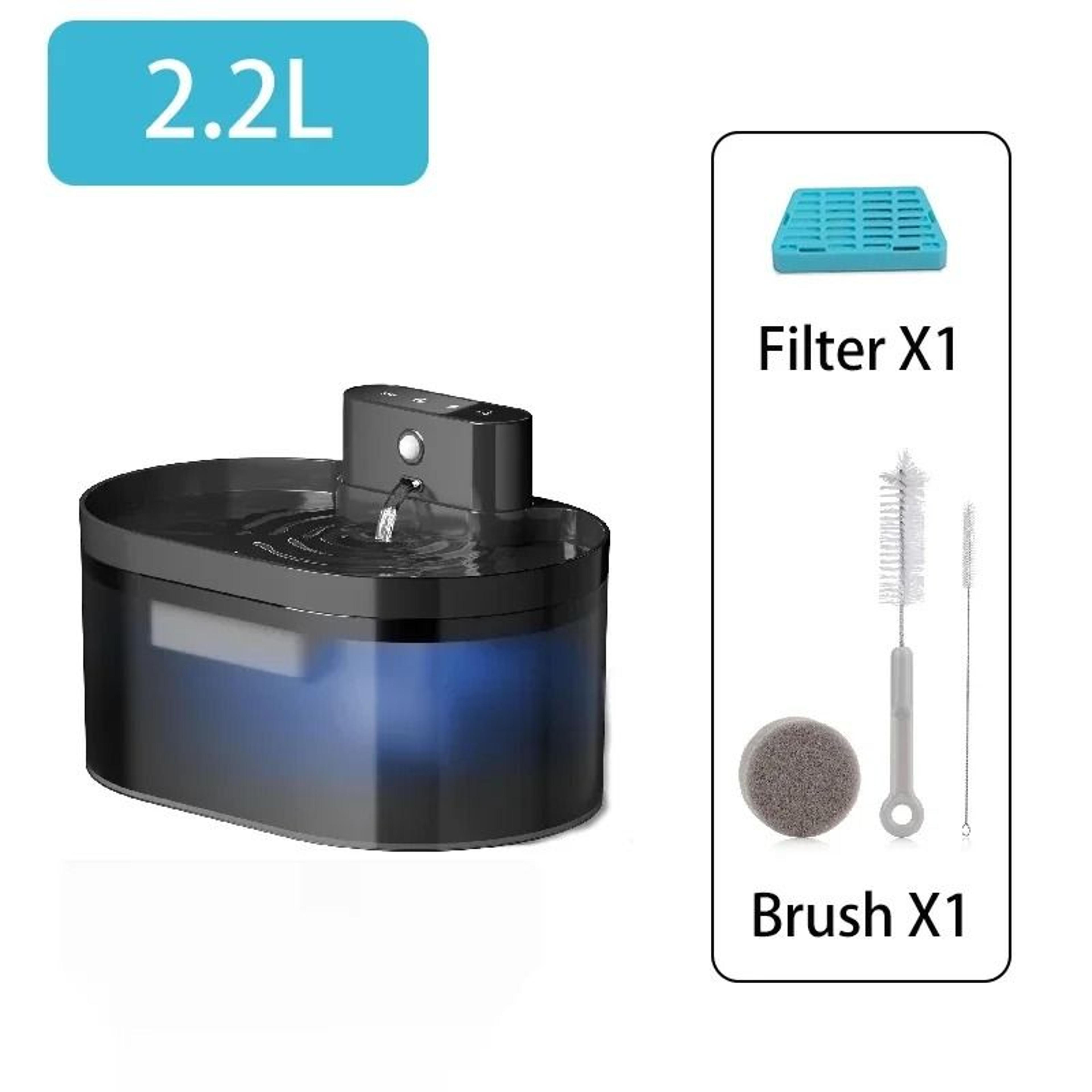 22L Wireless Automatic Pet Water Fountain With Motion Sensor 8