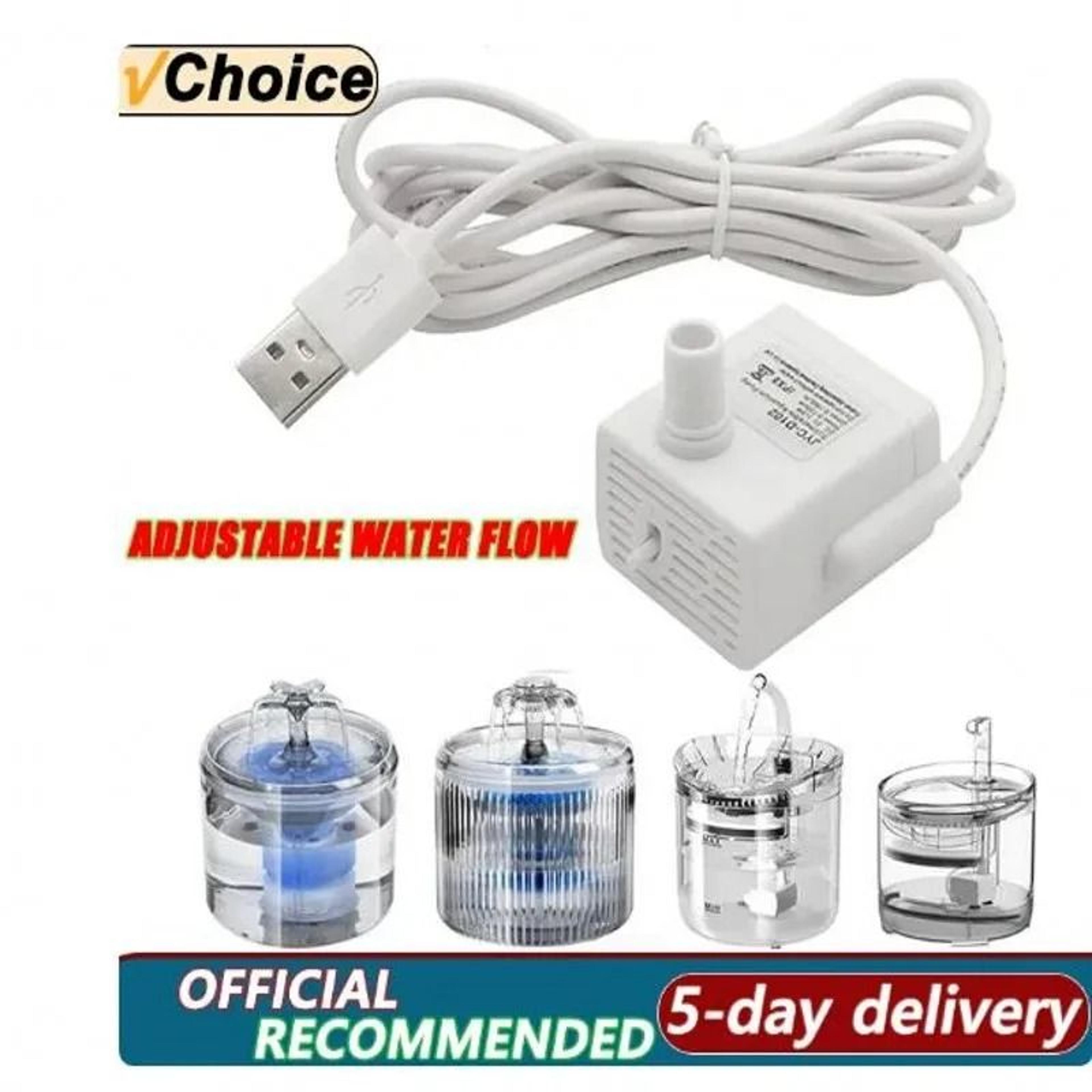 pet fountain replacement pump for cat water dispensers