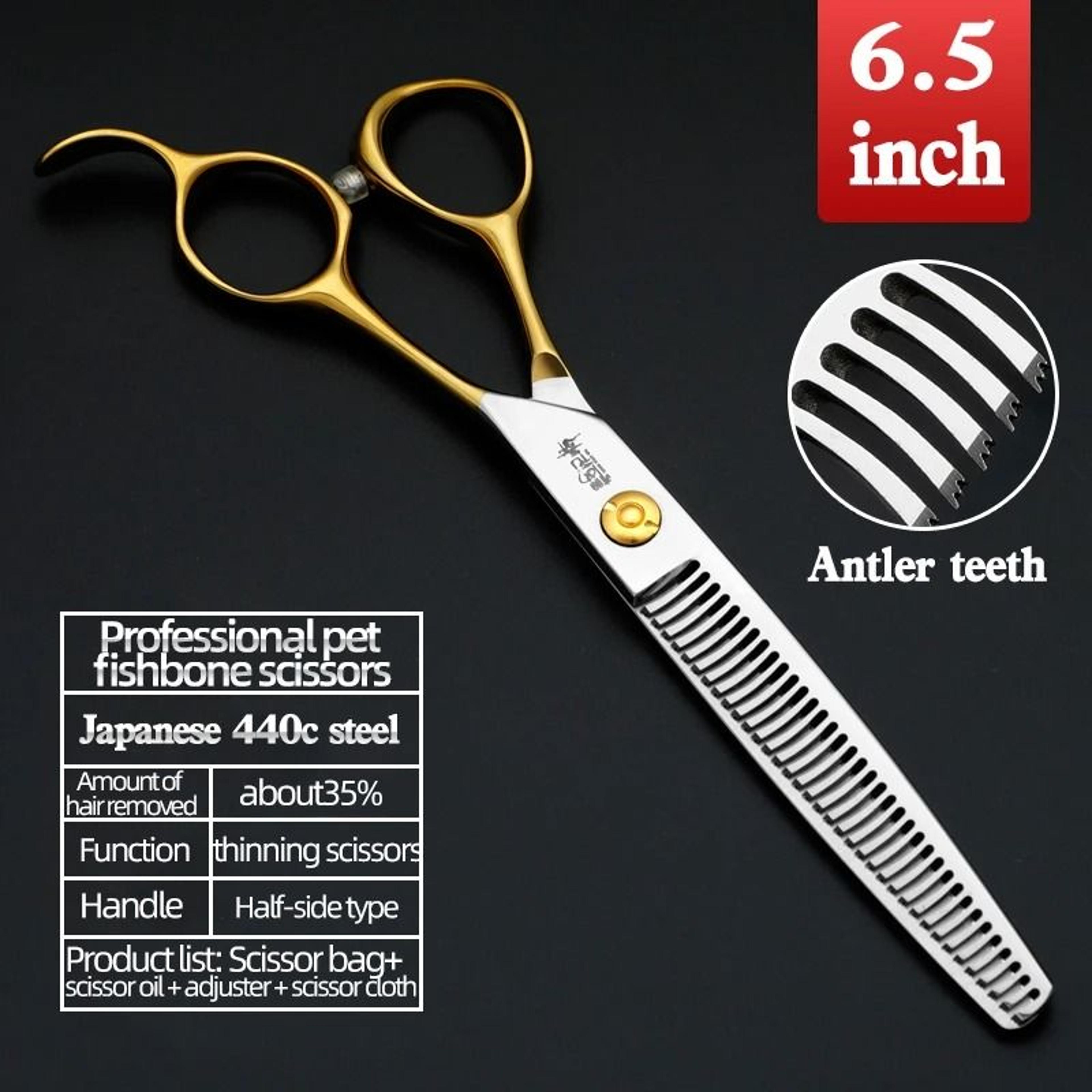 Sakura Dance 440C Professional Dog Grooming Scissors Set 15