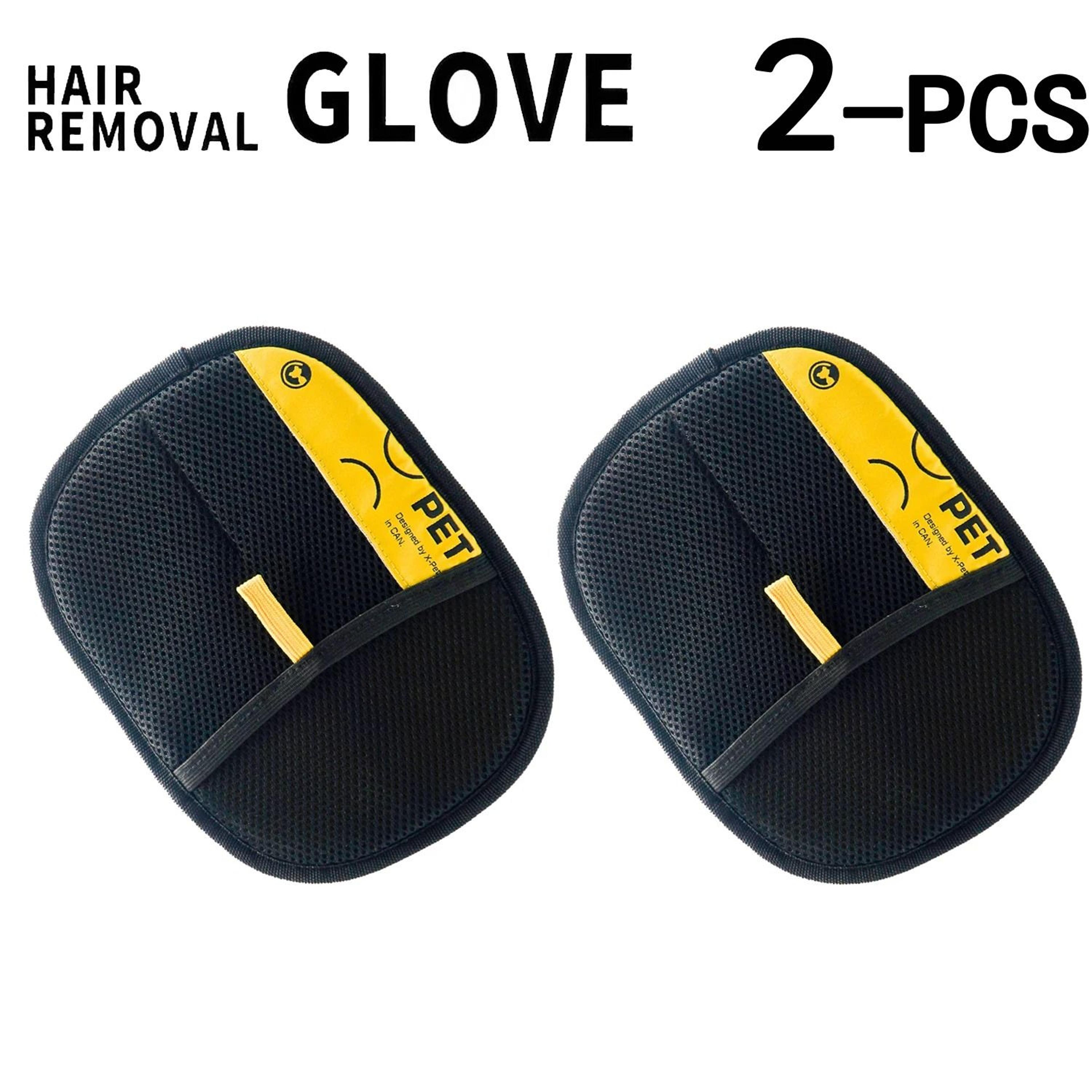 Reusable Electrostatic Pet Hair Remover Grooming Gloves With 2in1 Lint Roller 7