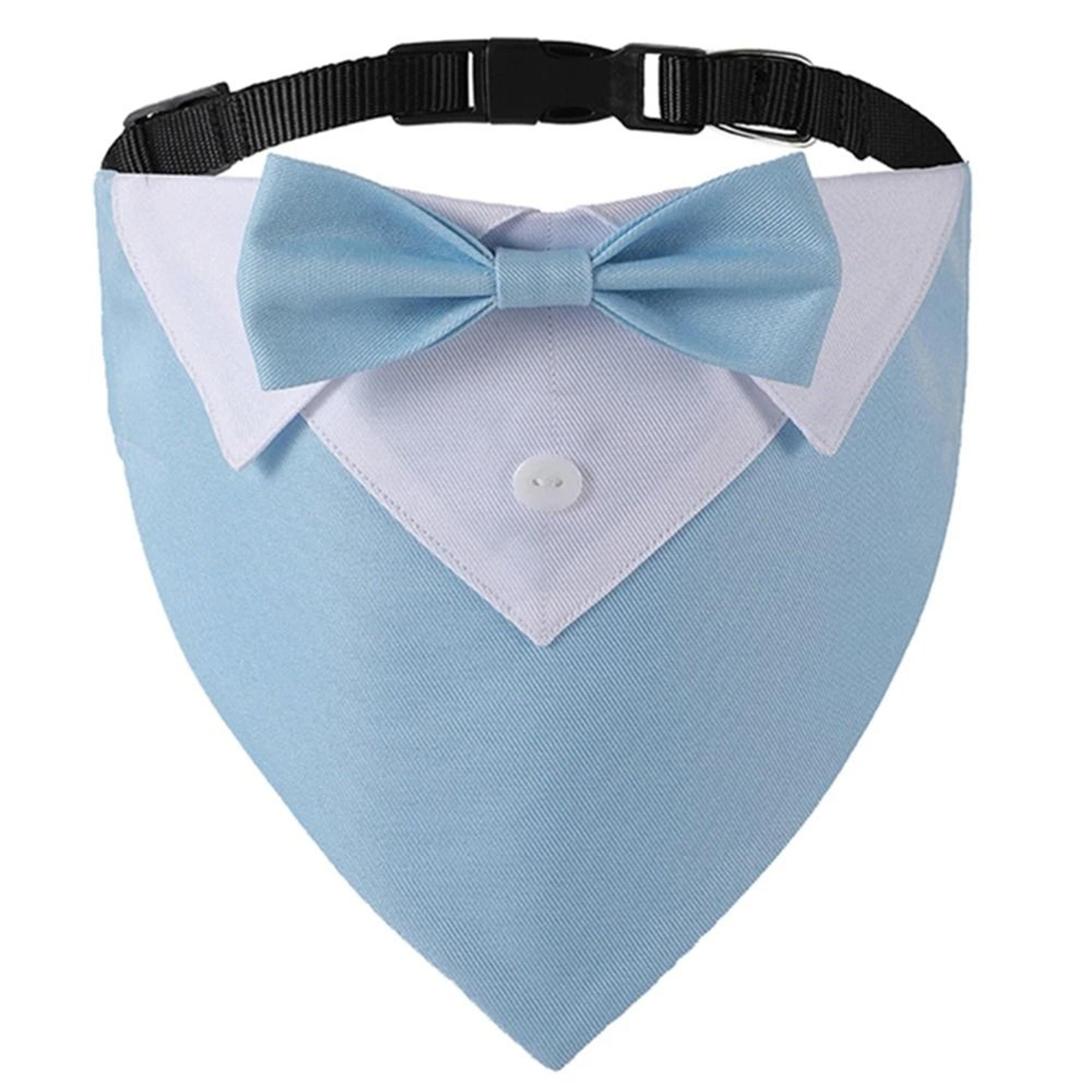 Sucado Bow Tie Tuxedo Dog Collar Bandana For Weddings  Parties 10