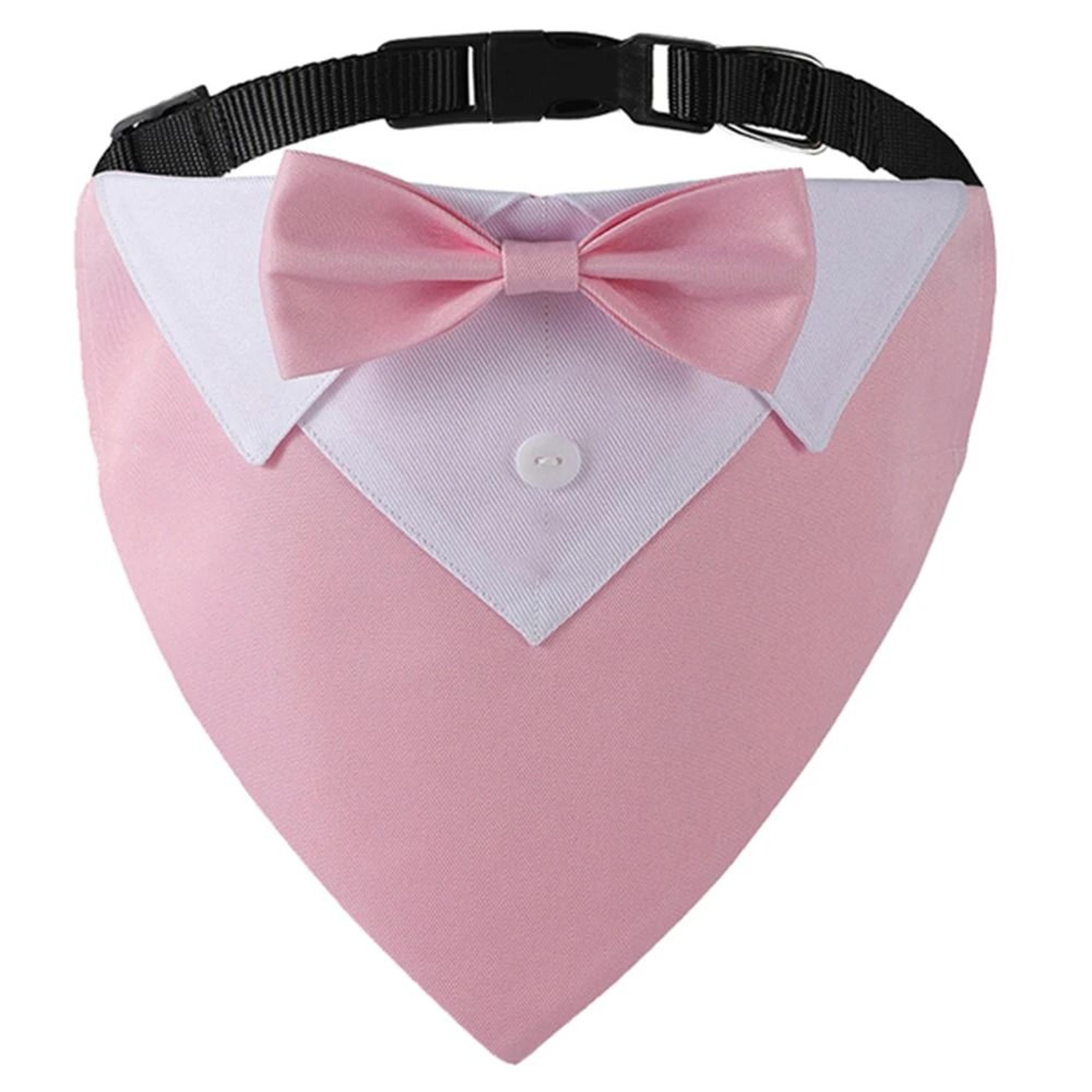 Sucado Bow Tie Tuxedo Dog Collar Bandana For Weddings  Parties 11