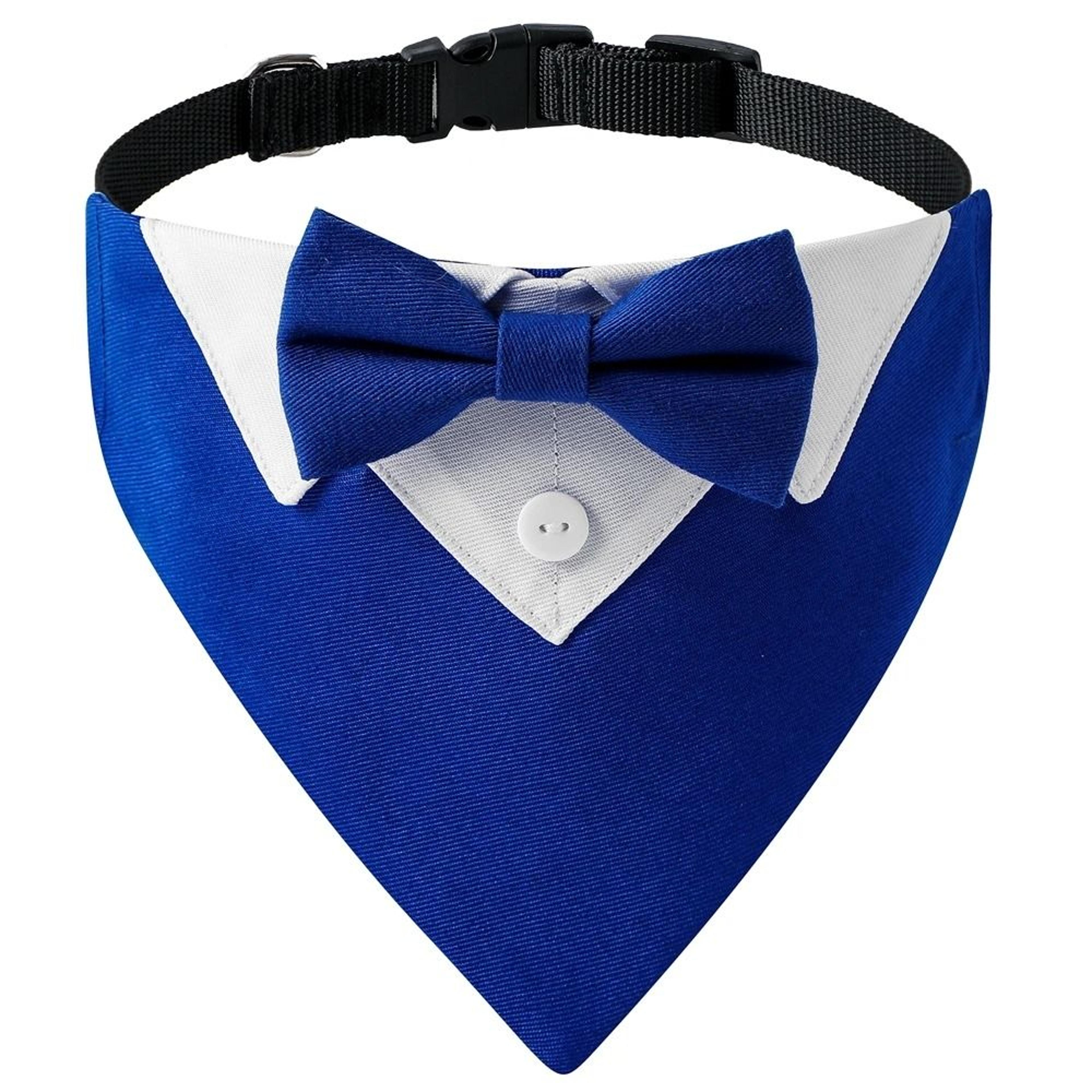 Sucado Bow Tie Tuxedo Dog Collar Bandana For Weddings  Parties 6