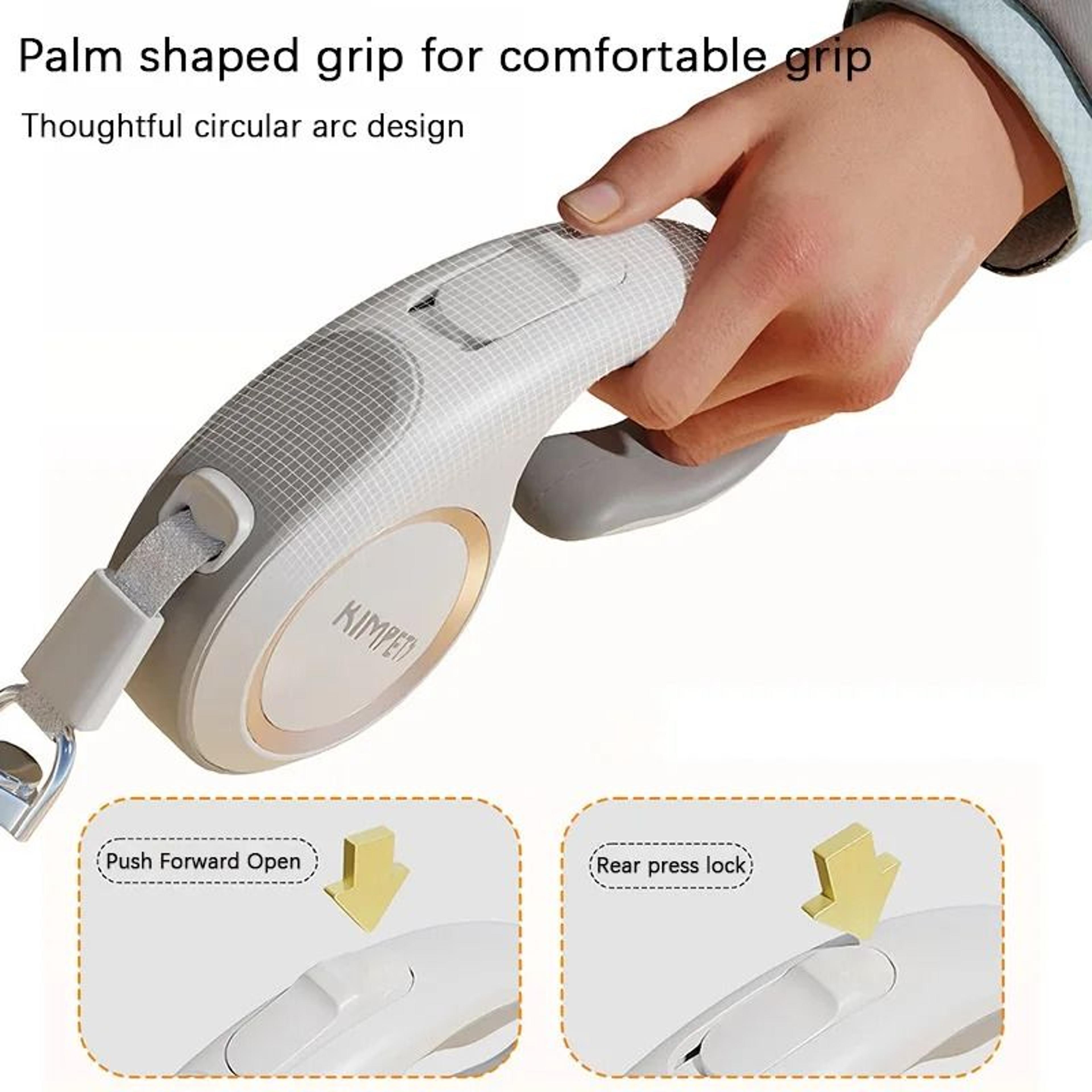 FlexiTrail Automatic Retractable Dog Leash For Small  Medium Pets 4
