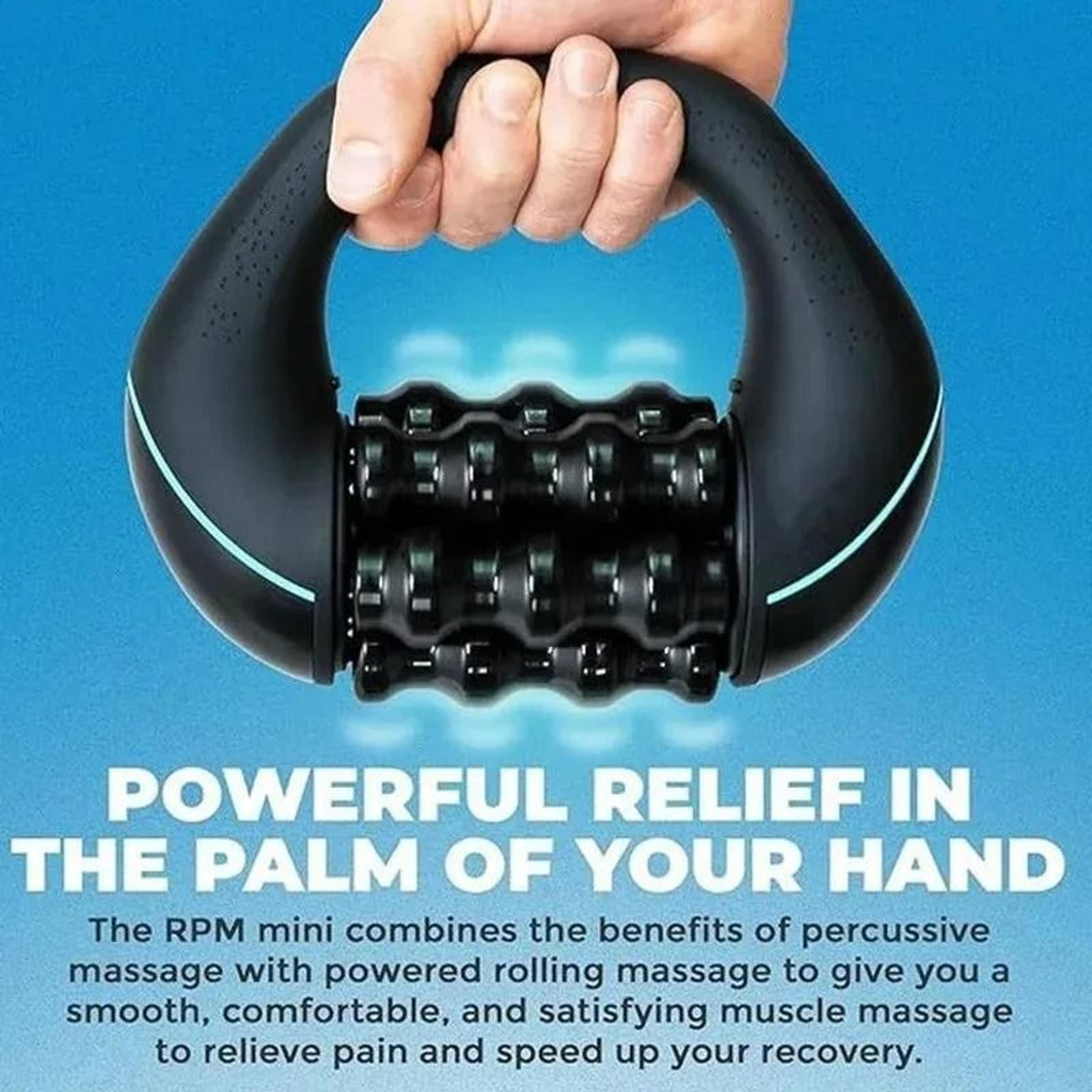 Rechargeable Percussion Massage Roller For Deep Tissue Muscle Relief 3