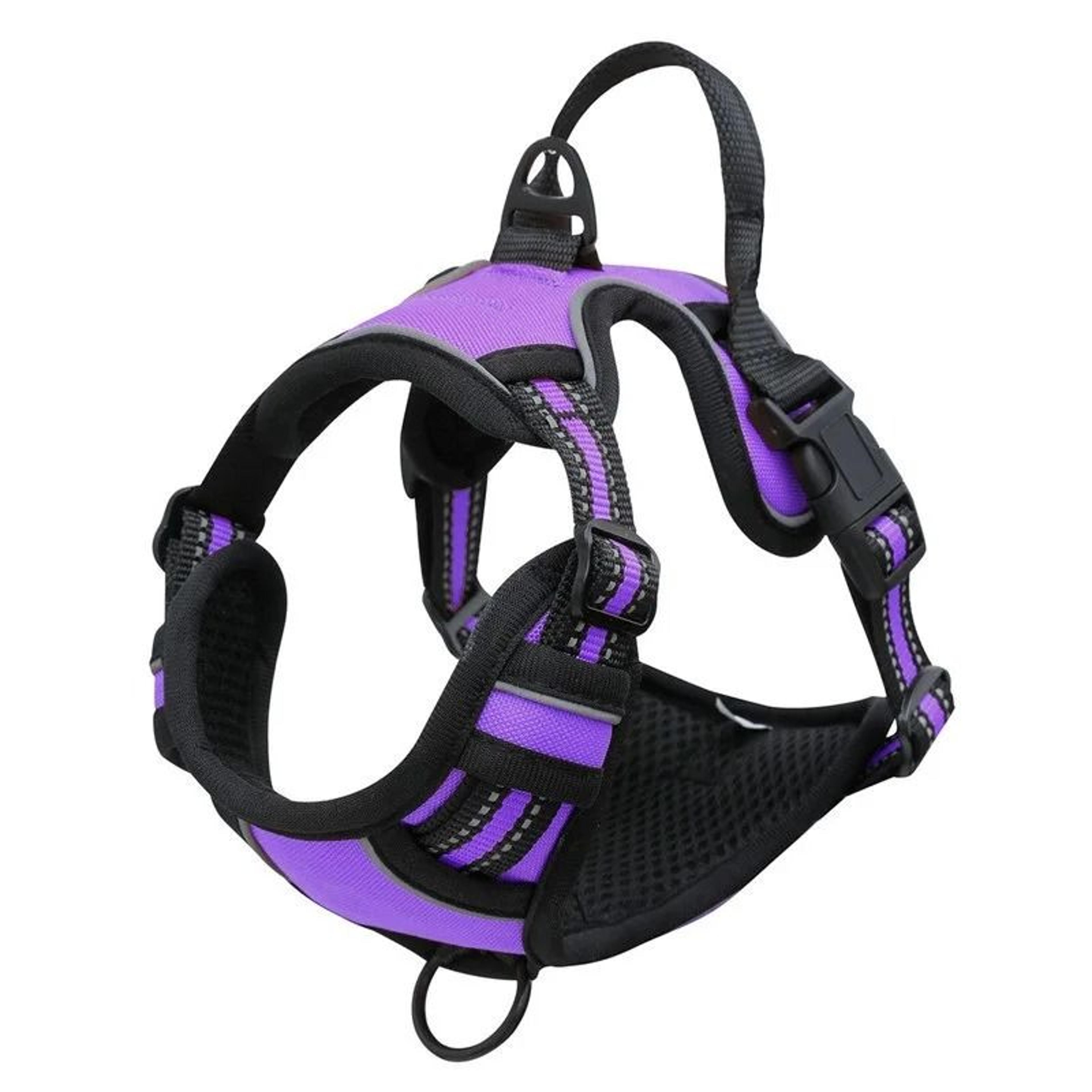 Heavy Duty No Pull Reflective Dog Harness With Control Handle For Medium  Large Dogs 12