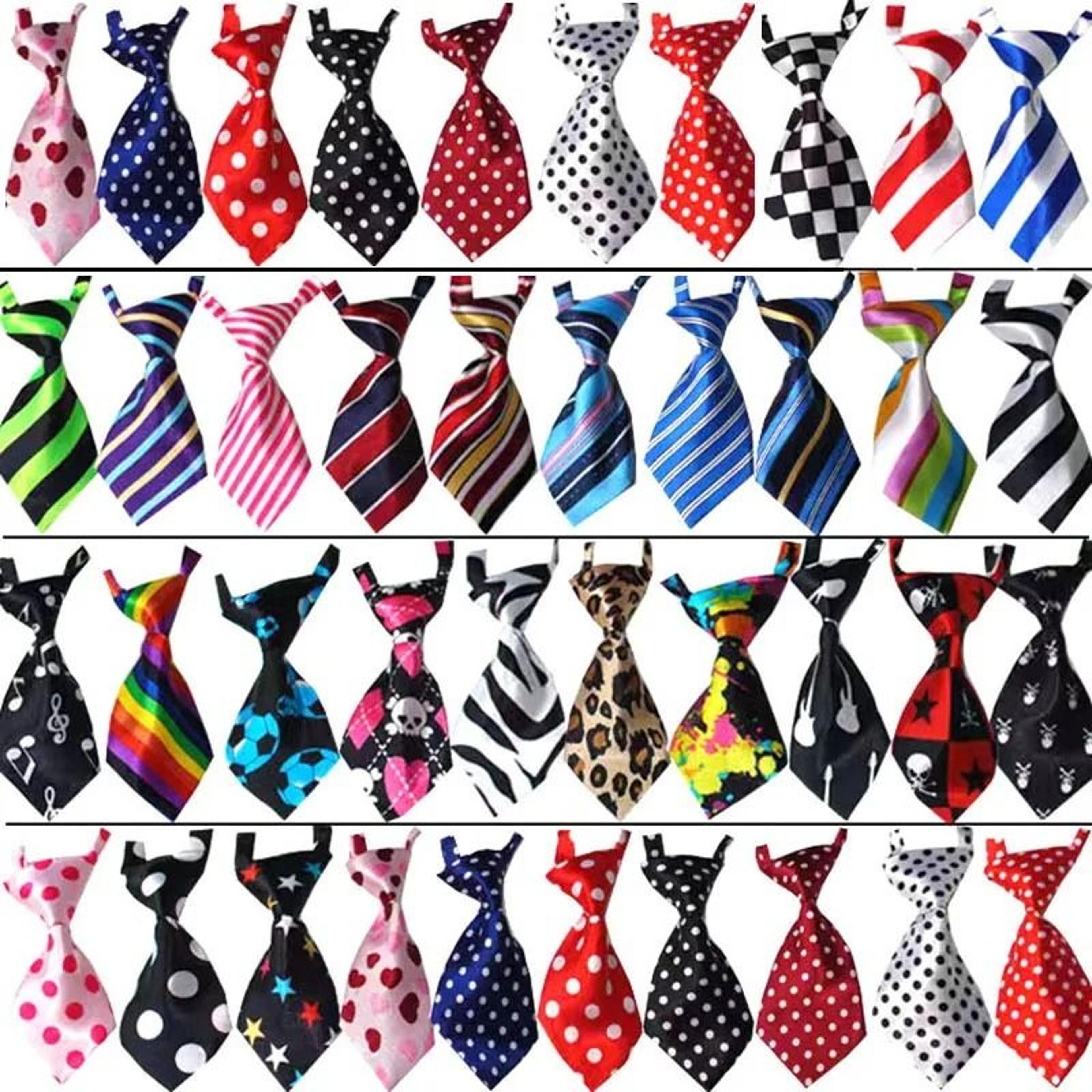 Luxury Adjustable Pet Bow Tie Set For Dogs  Cats 0