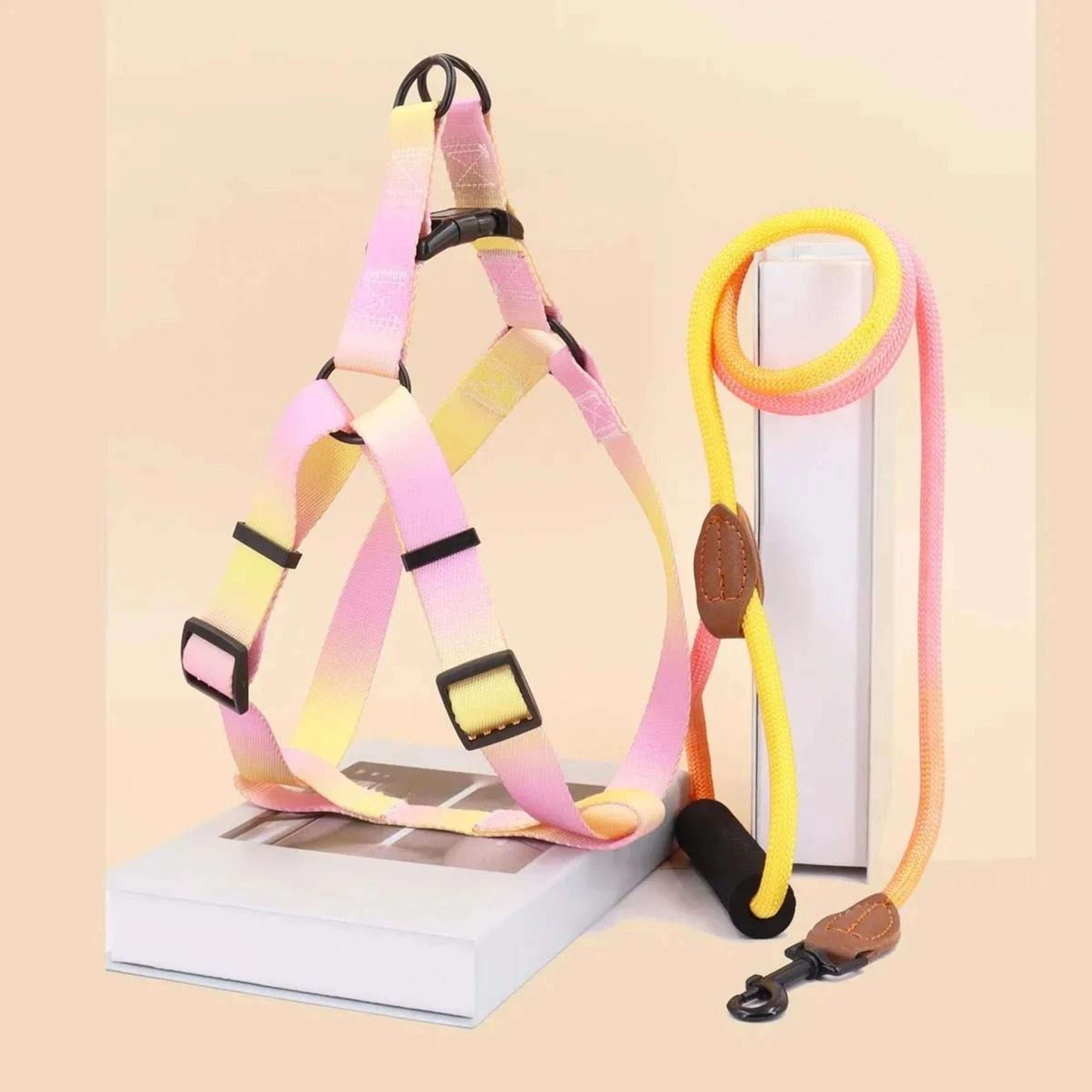 ComfortFit Adjustable Dog Harness  Leash Set For Small Dogs 2