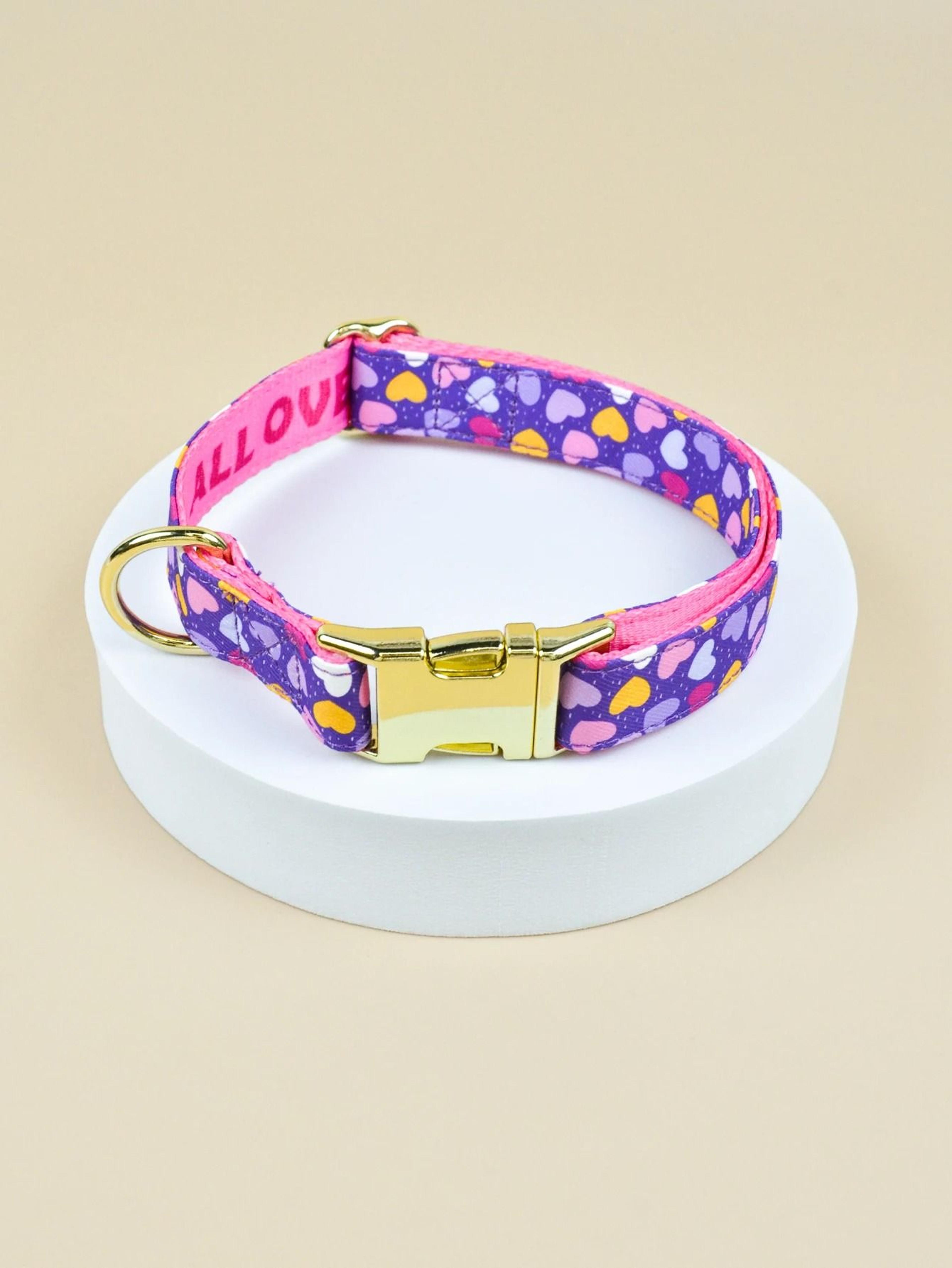 LovePaws DoubleSided Valentine Pet Collar For Dogs  Cats 7