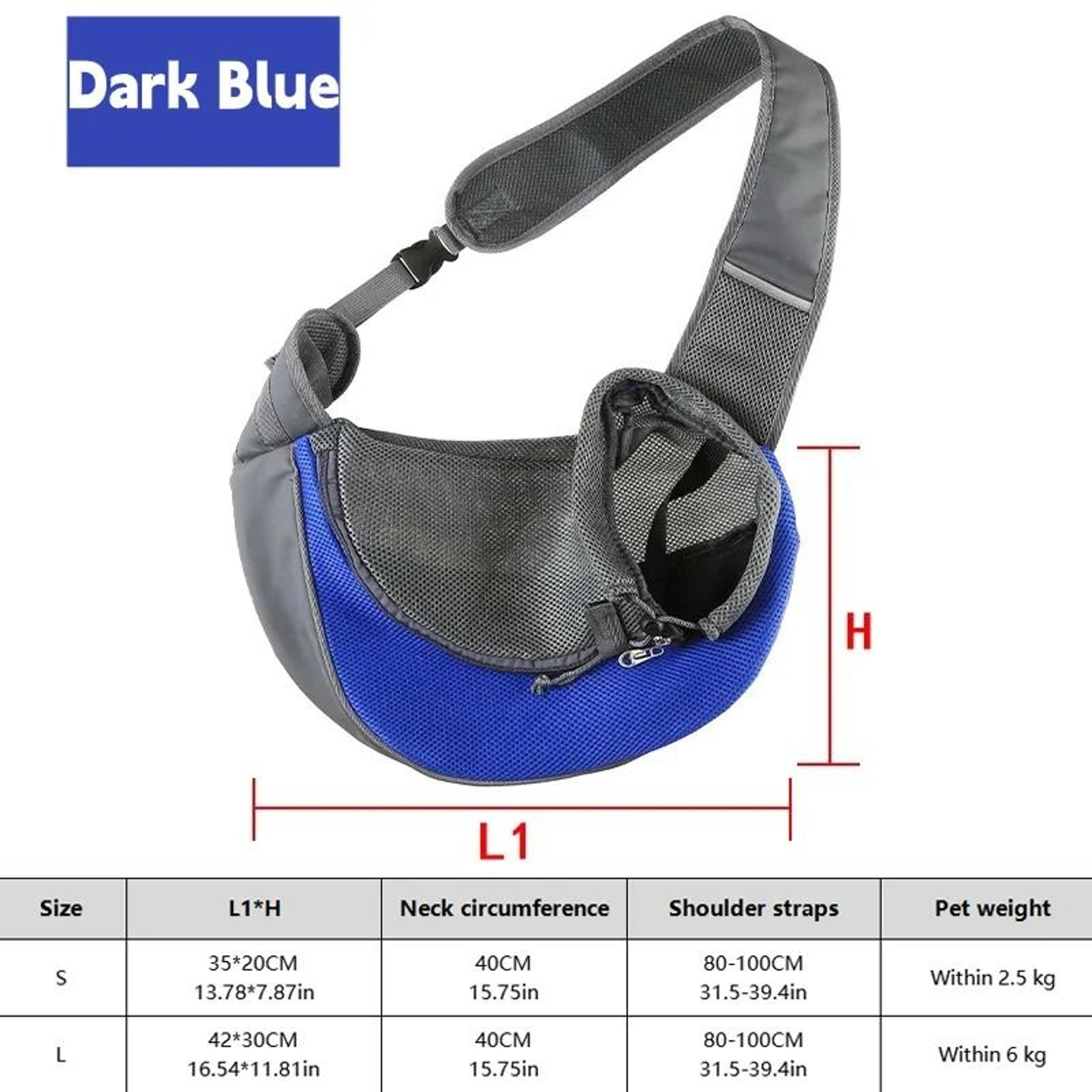 CarryPaws Breathable Dog Sling Carrier Backpack 13