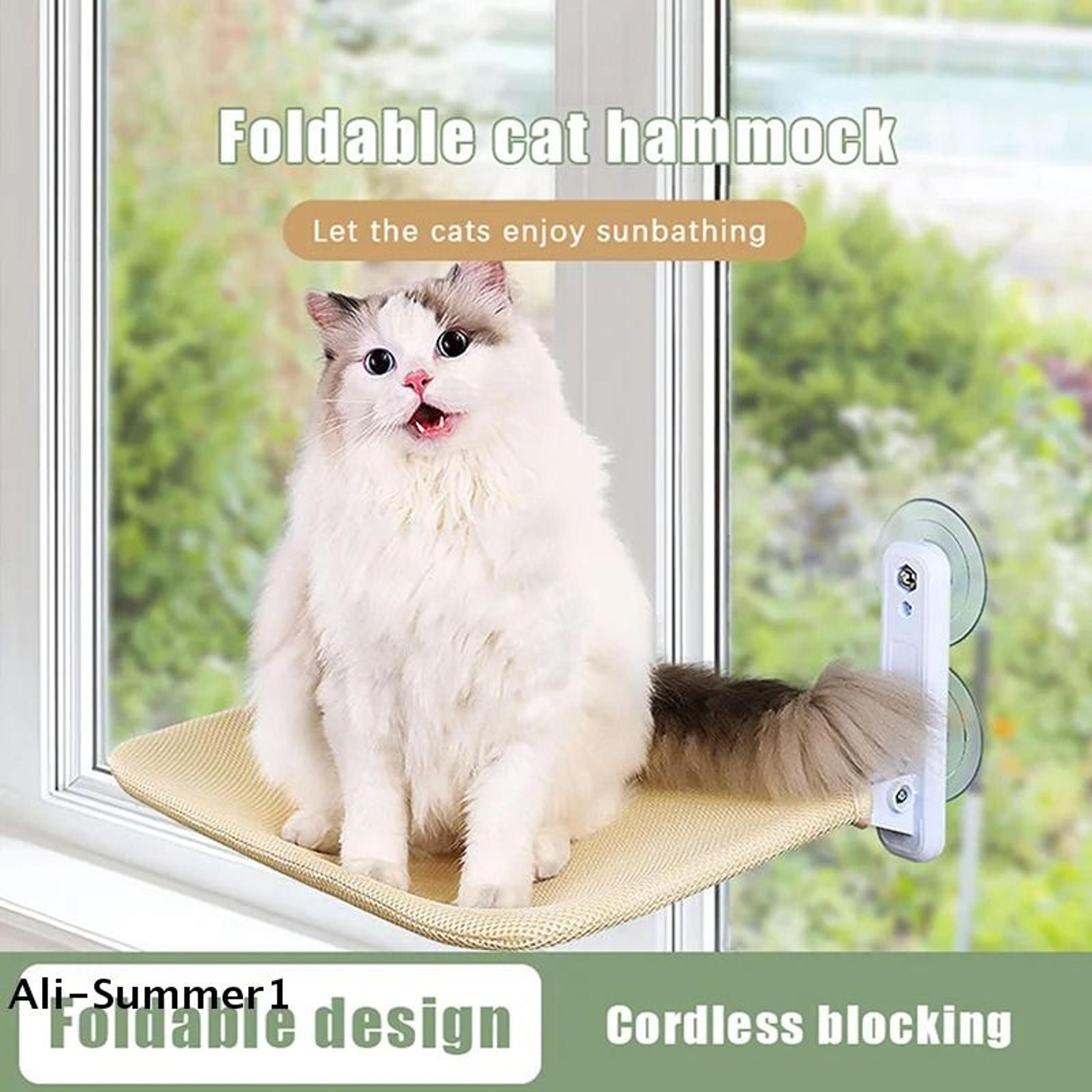 Foldable Window Cat Hammock Bed 3