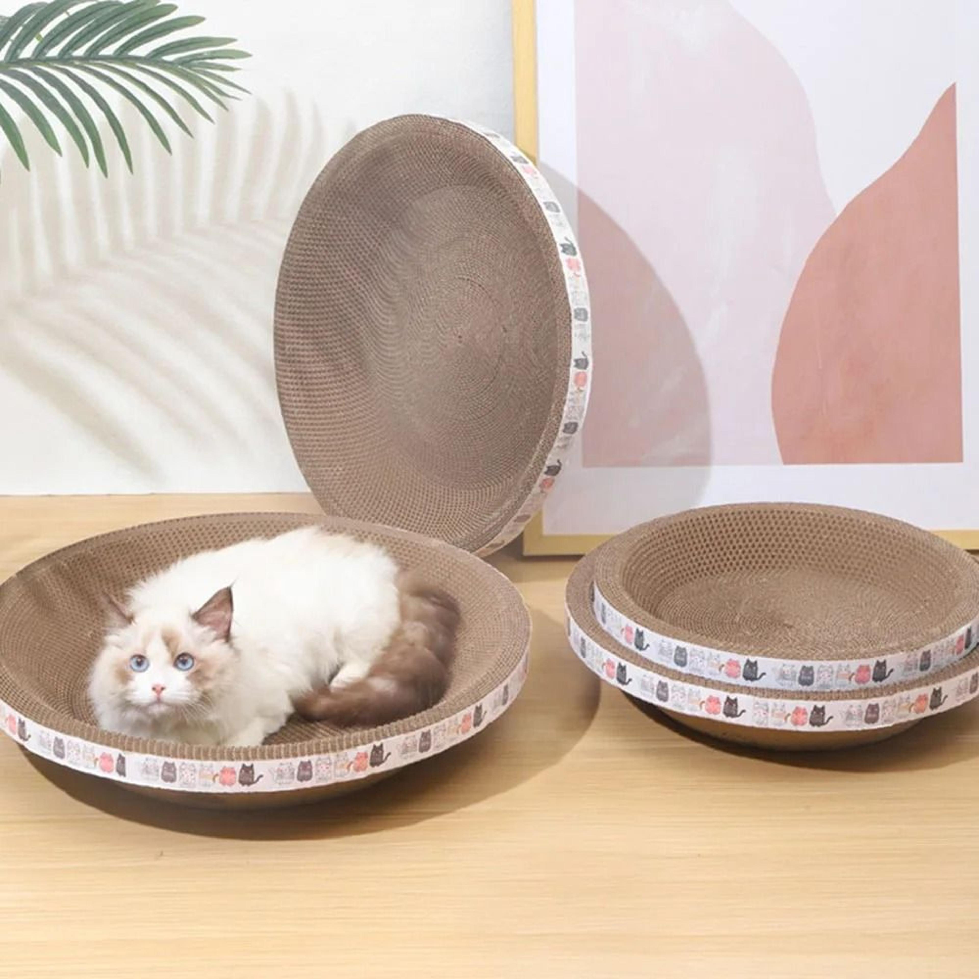 Corrugated Cat Scratching Board Sofa Bed 1