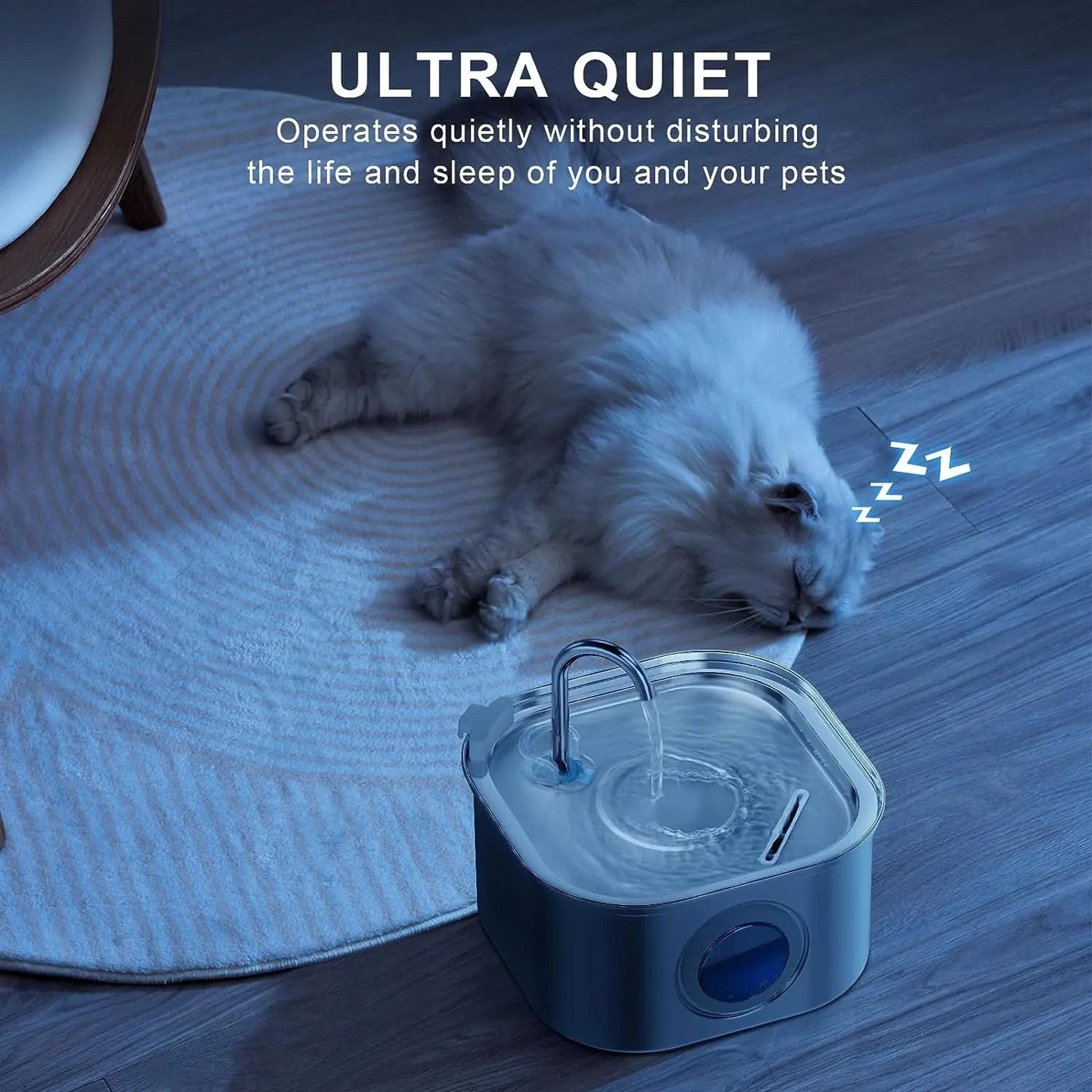32L Stainless Steel Cat Water Fountain Automatic Pet Water Dispenser 3