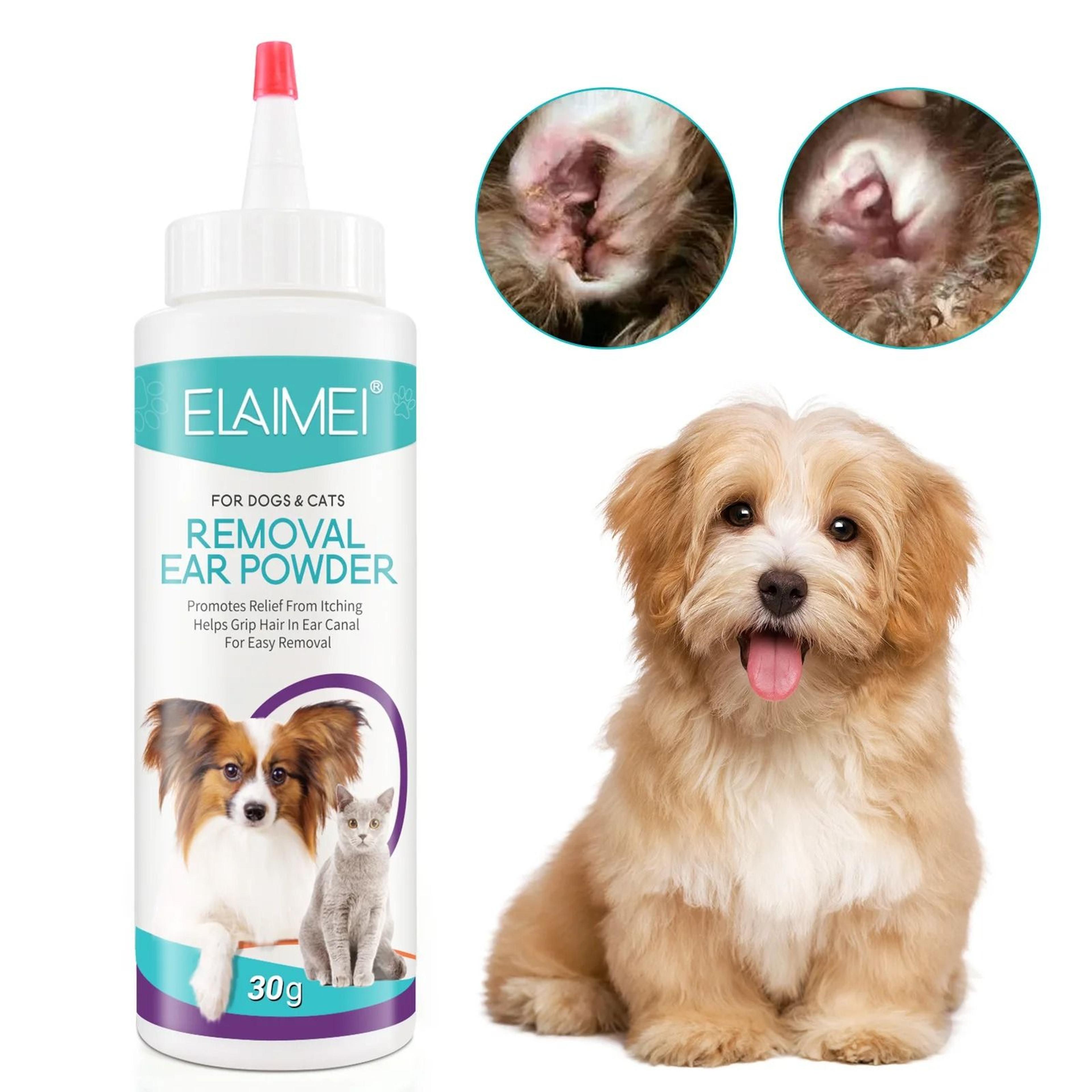 Painless Pet Ear Powder For Dogs  Cats Ear Hair Removal  Cleaning Care 1