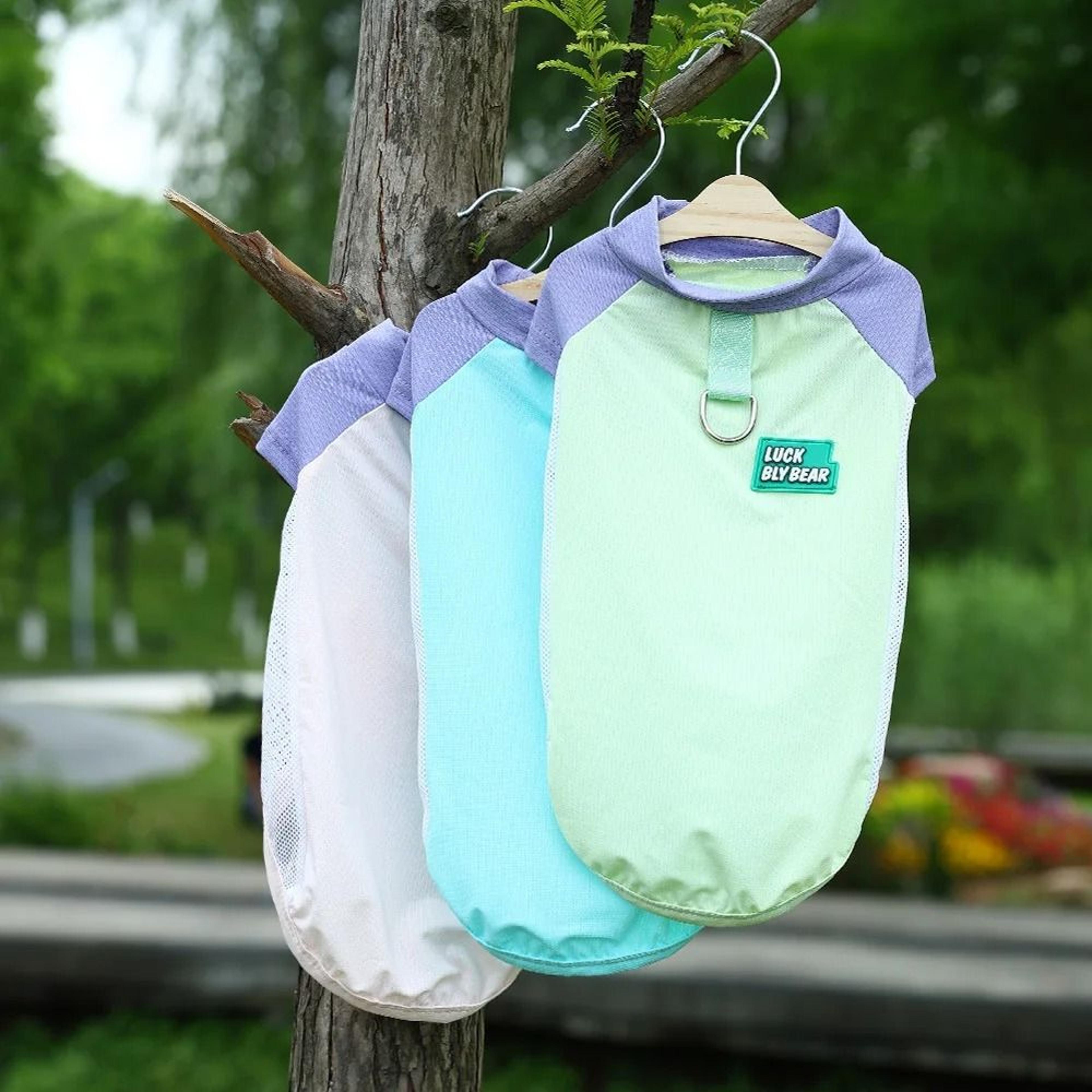 uv protection ice silk pet vest for dogs & cats