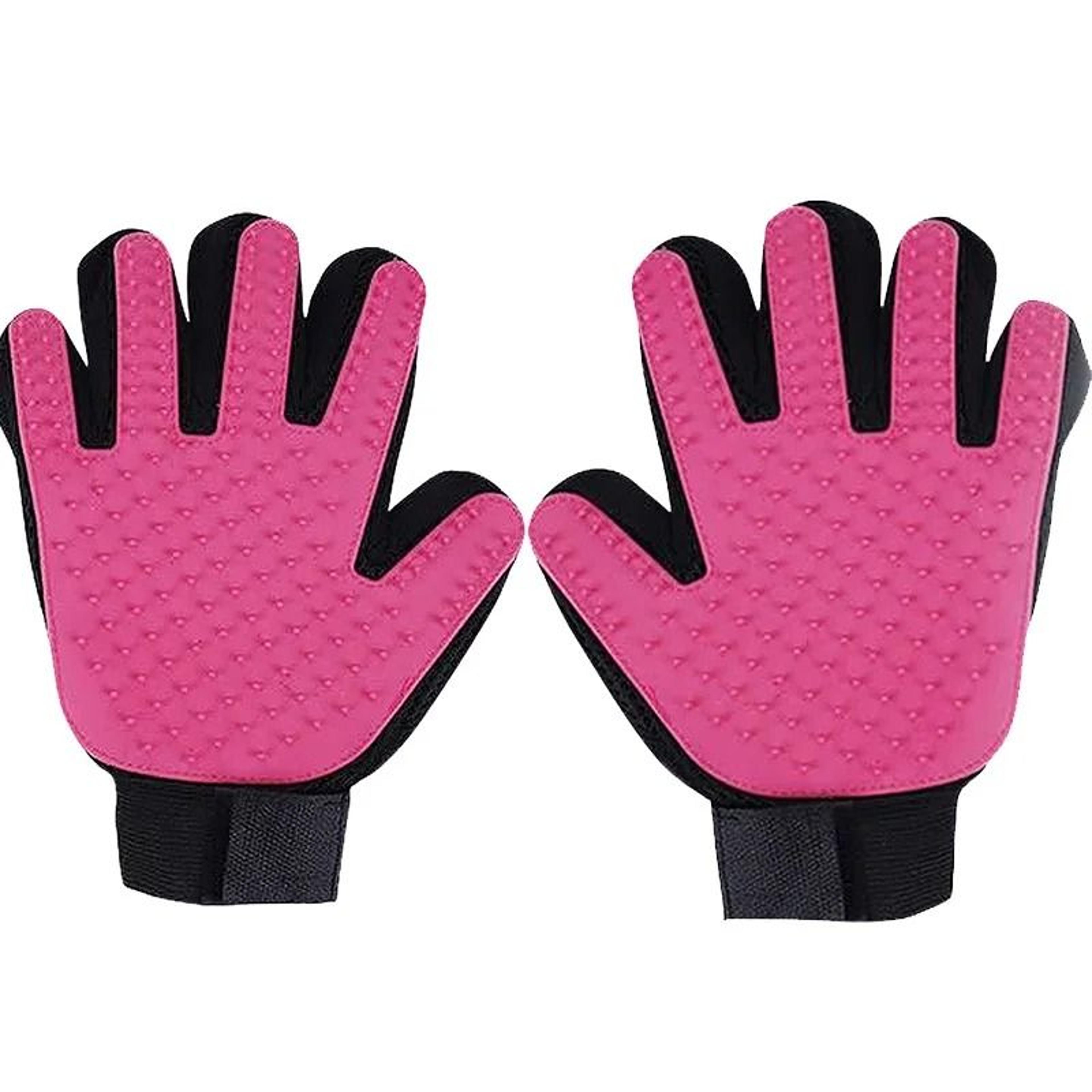 Breathable Pet Hair Removal Grooming Gloves For Cats  Dogs 4